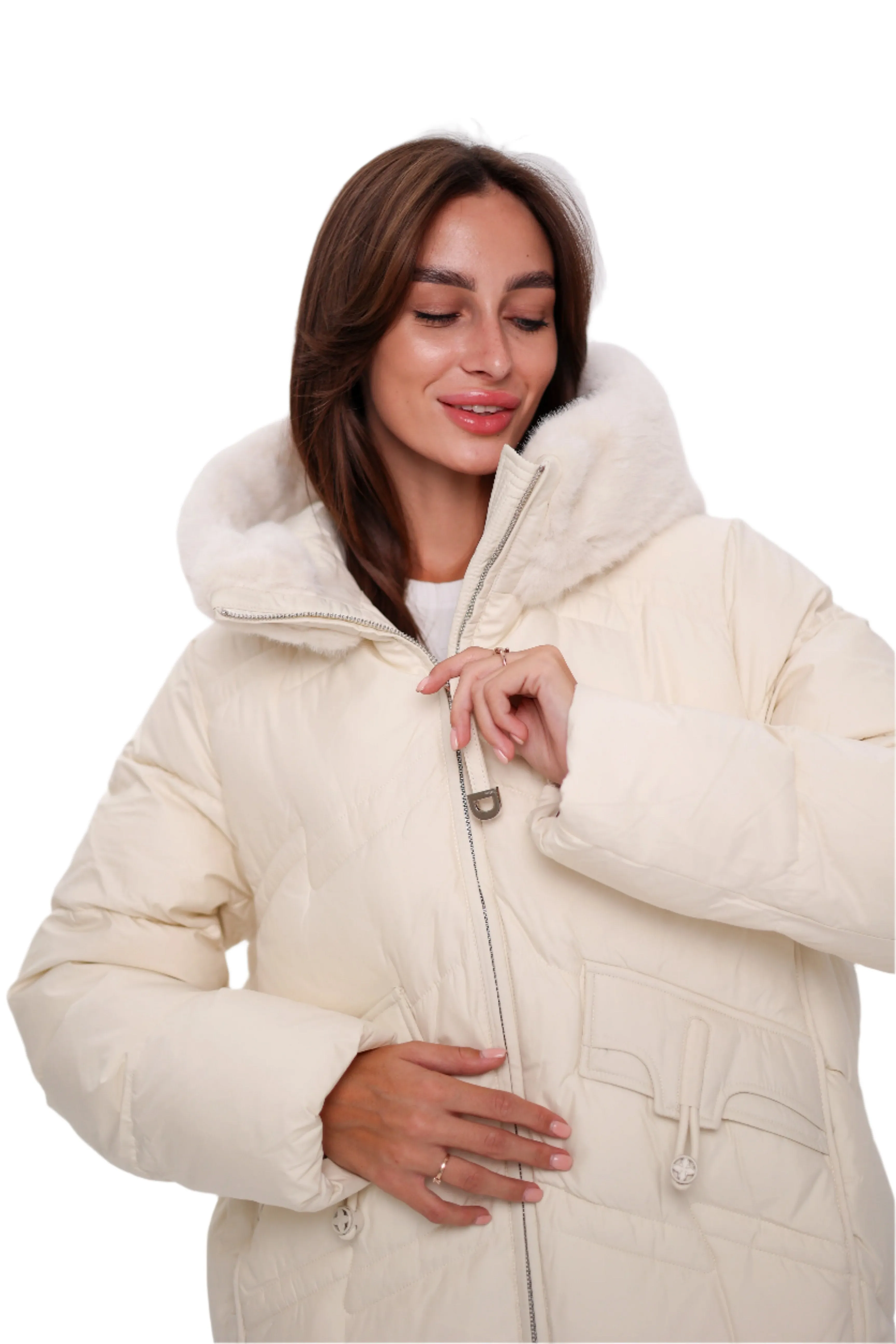 EverChill Thinsulate™ Hood Faux Fur Coat