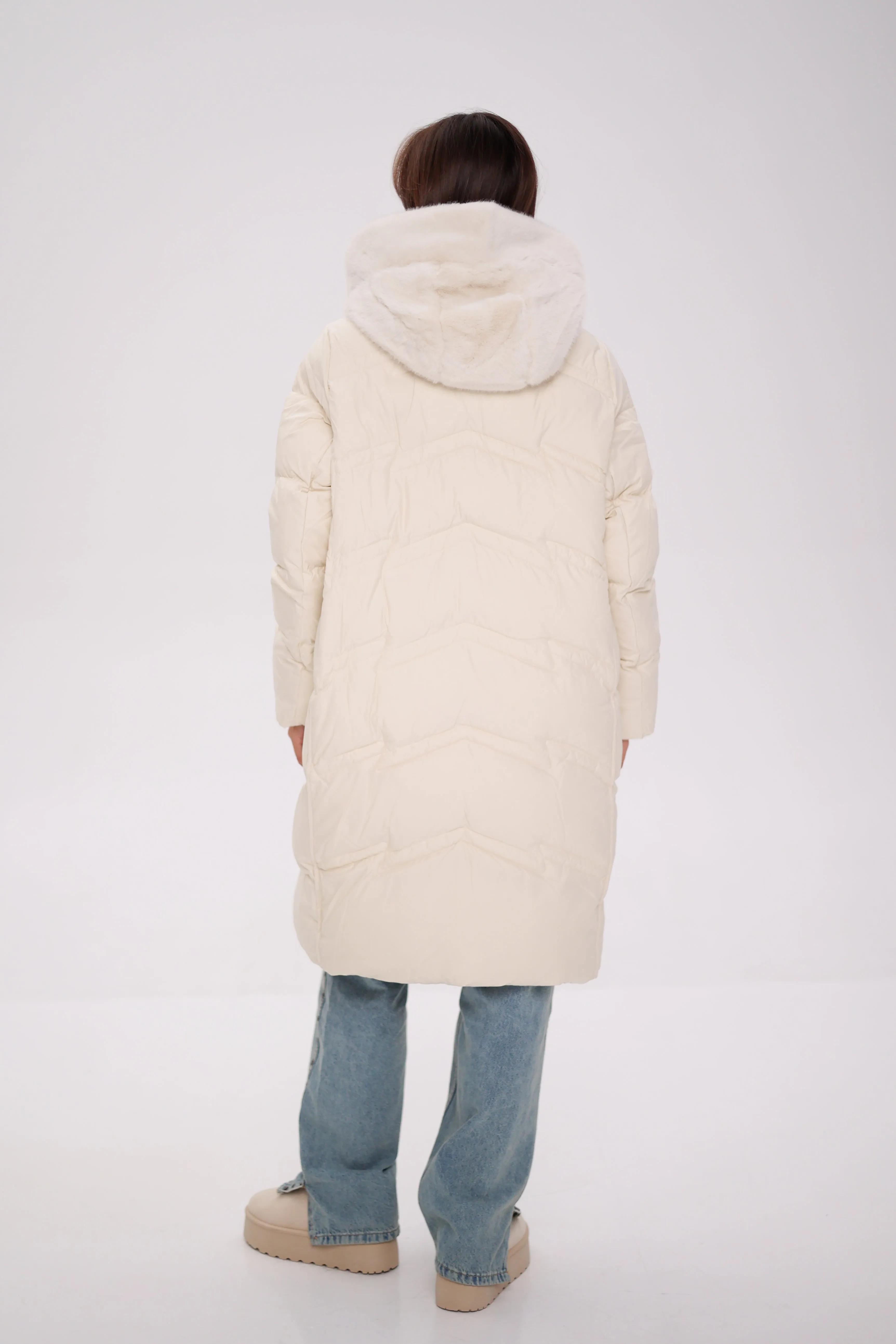 EverChill Thinsulate™ Hood Faux Fur Coat