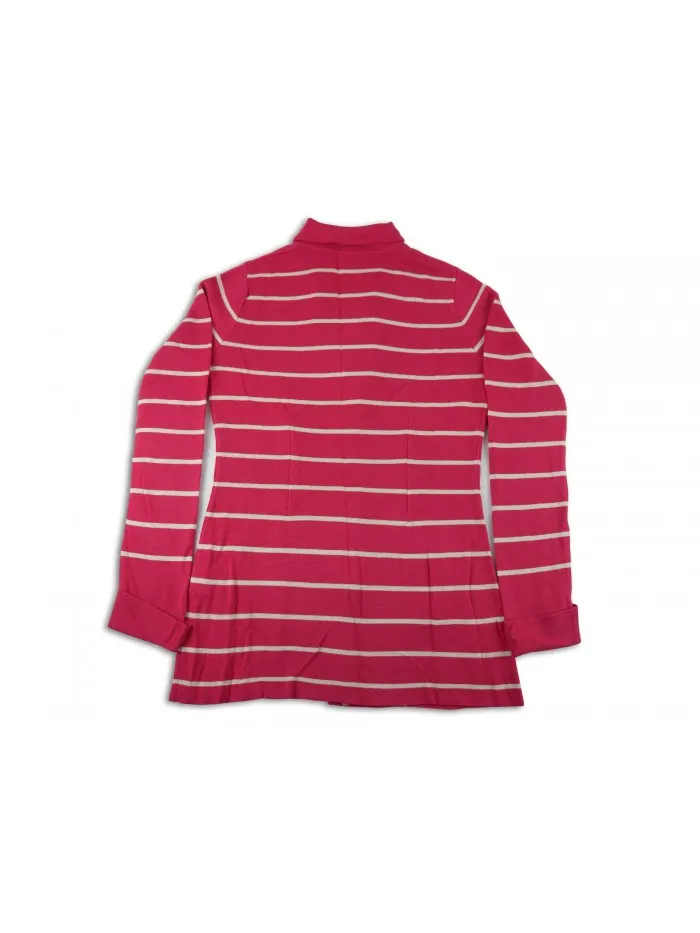 Fashion Women's Striped Male Jacket