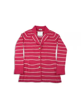 Fashion Women's Striped Male Jacket