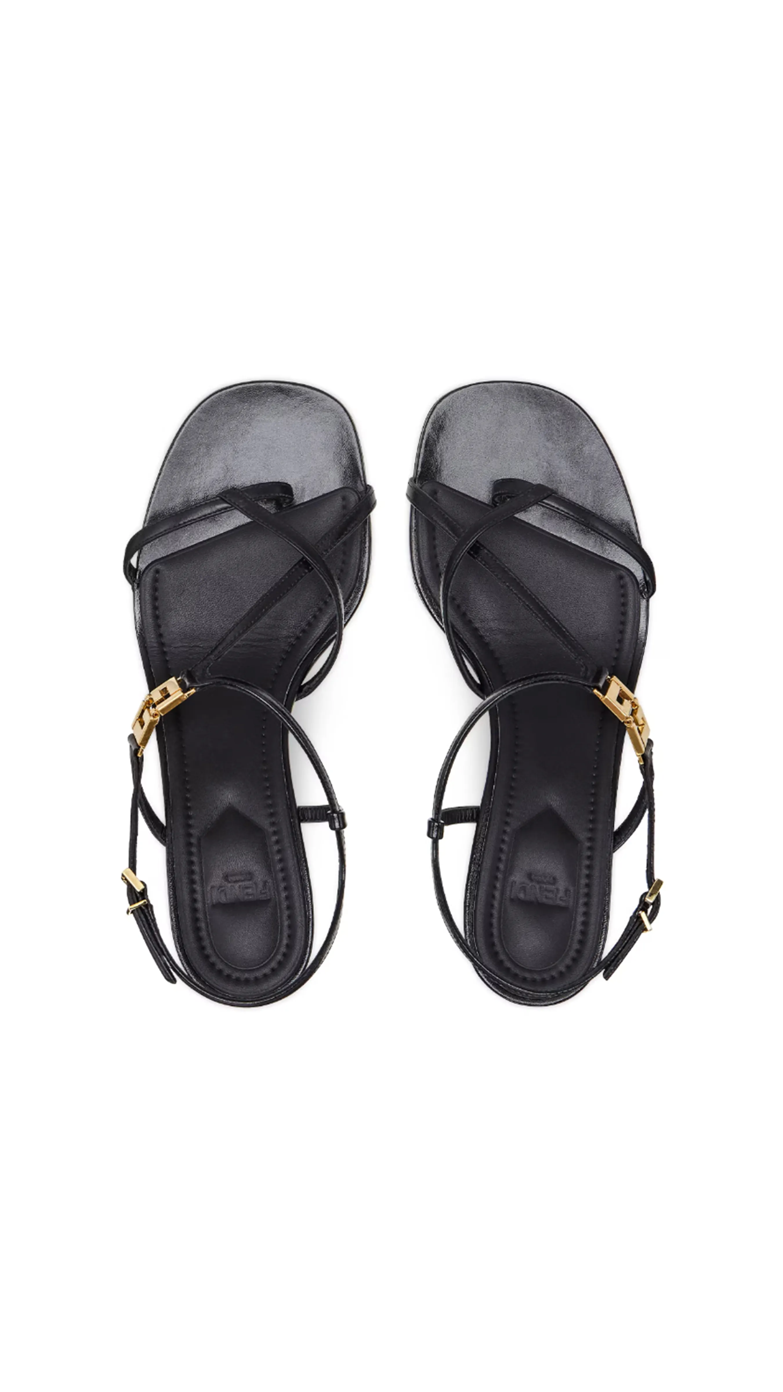 Fendi FFold Sandals Black