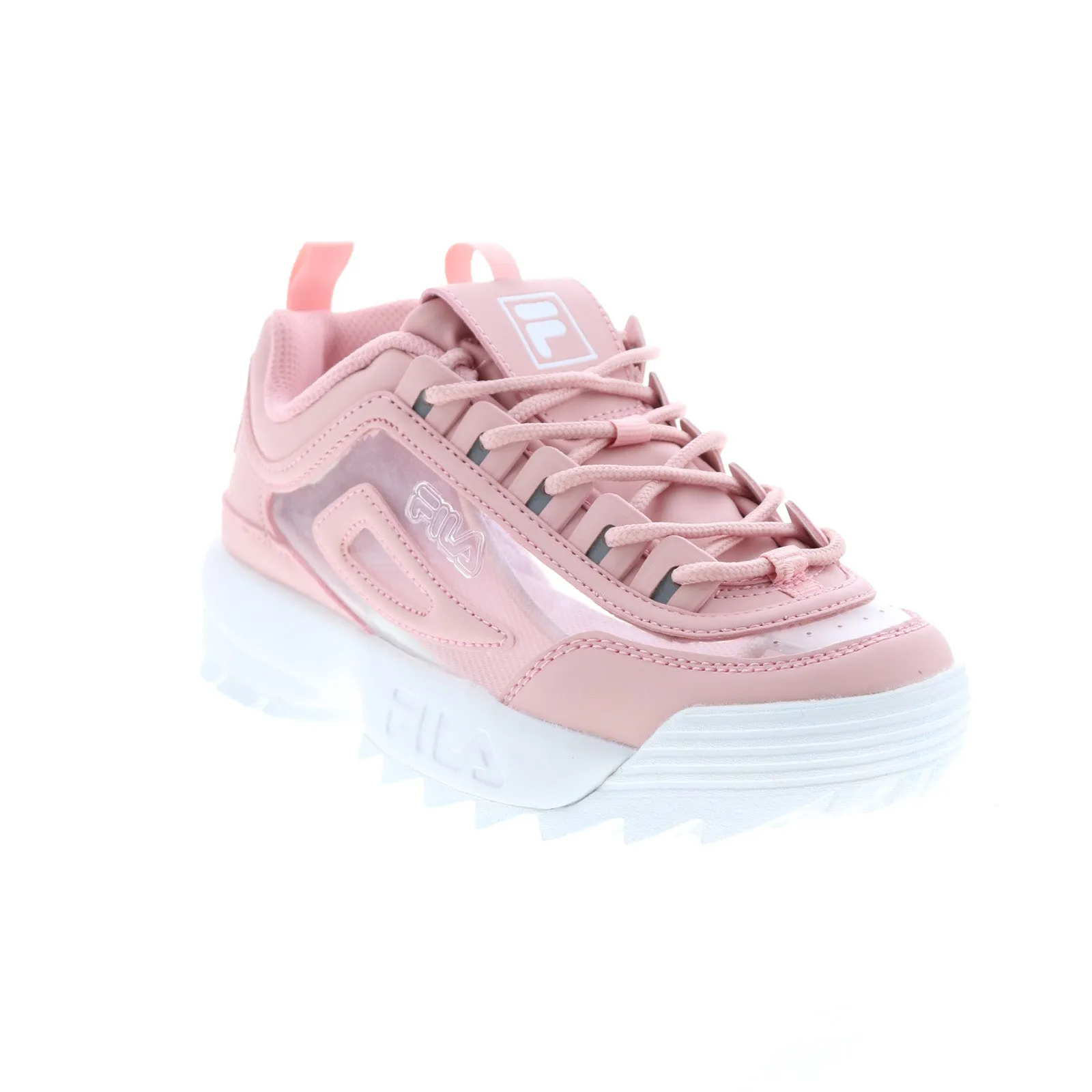 Fila Disruptor II Clear 5FM00696-661 Women's Pink Lifestyle Sneakers Shoes