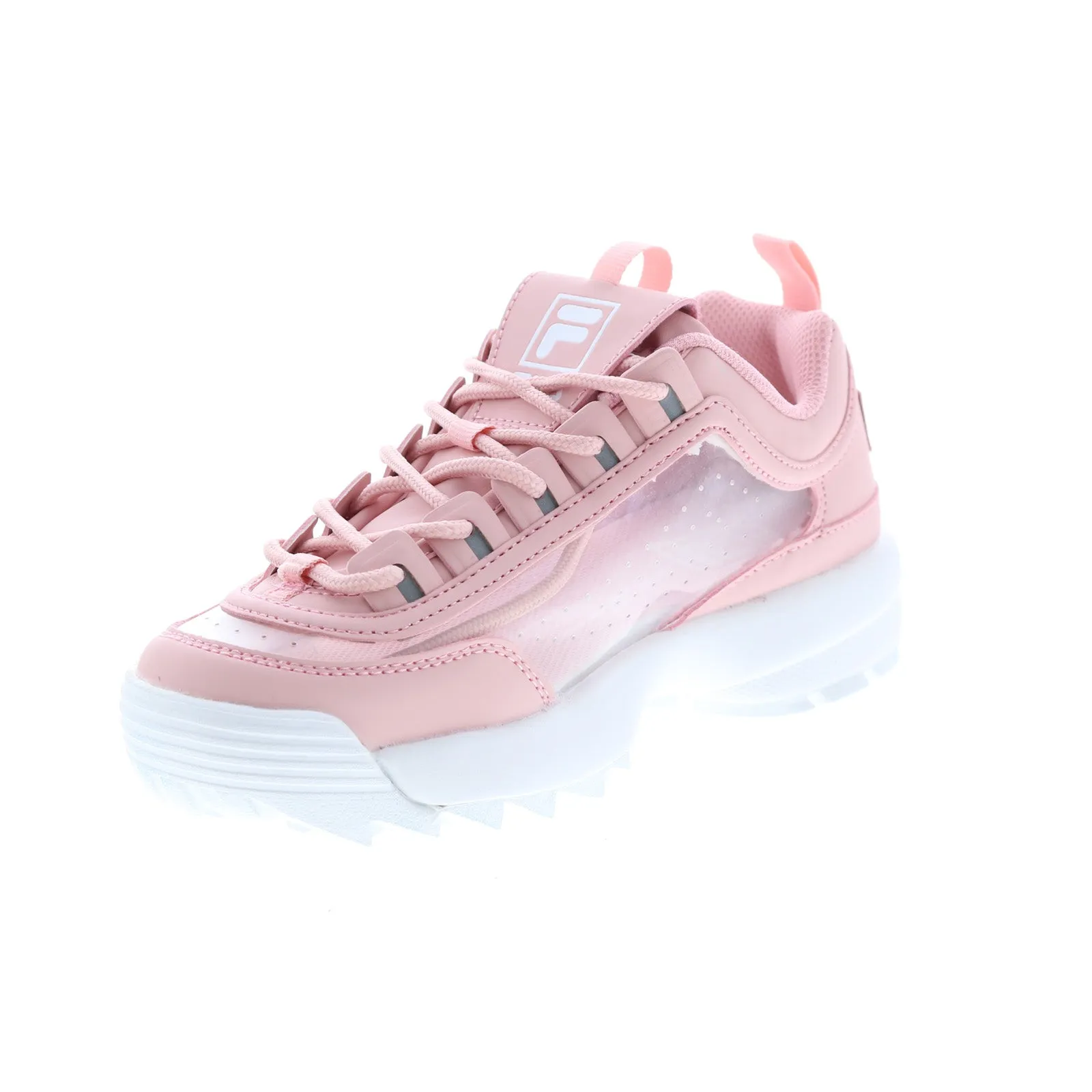 Fila Disruptor II Clear 5FM00696-661 Women's Pink Lifestyle Sneakers Shoes