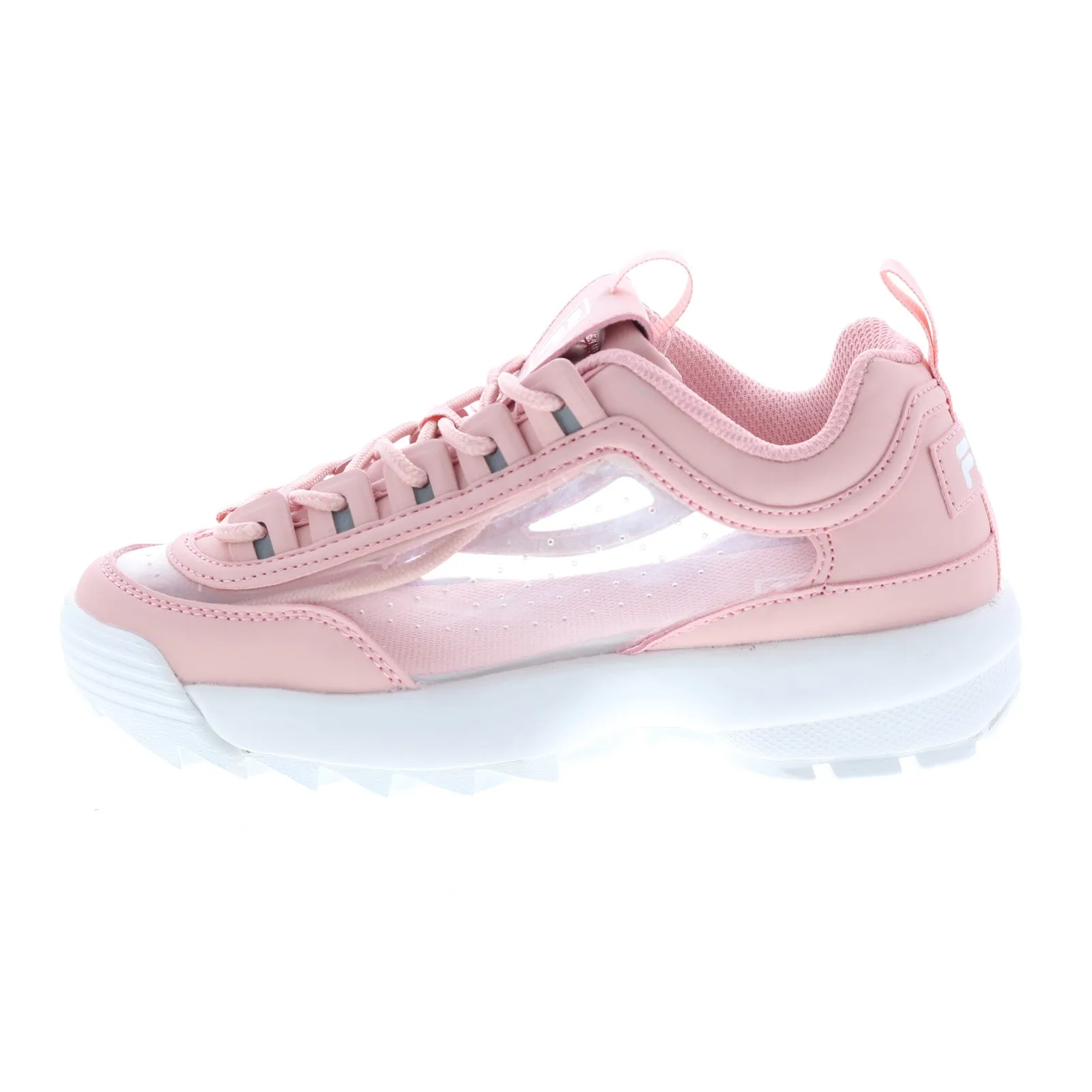 Fila Disruptor II Clear 5FM00696-661 Women's Pink Lifestyle Sneakers Shoes