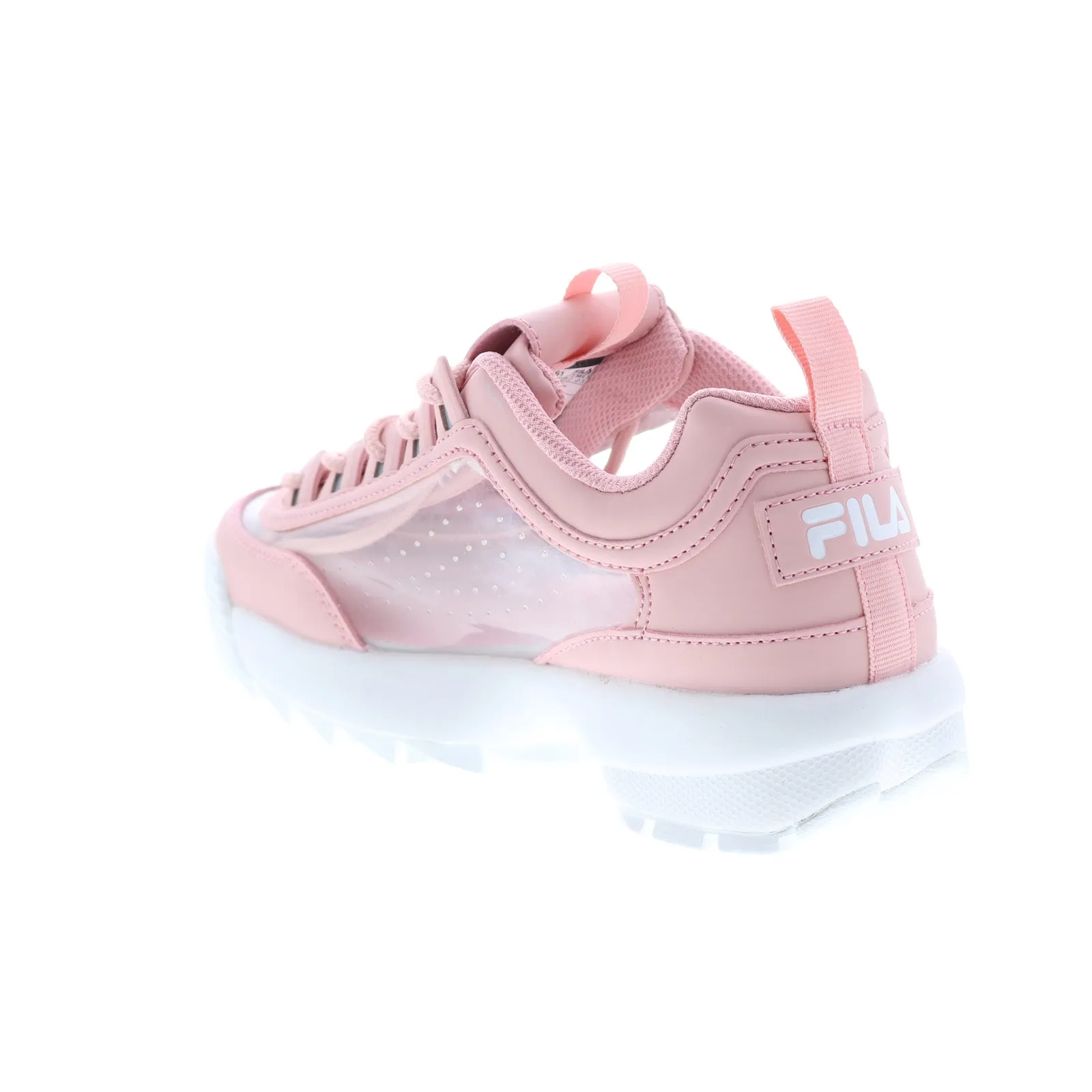 Fila Disruptor II Clear 5FM00696-661 Women's Pink Lifestyle Sneakers Shoes