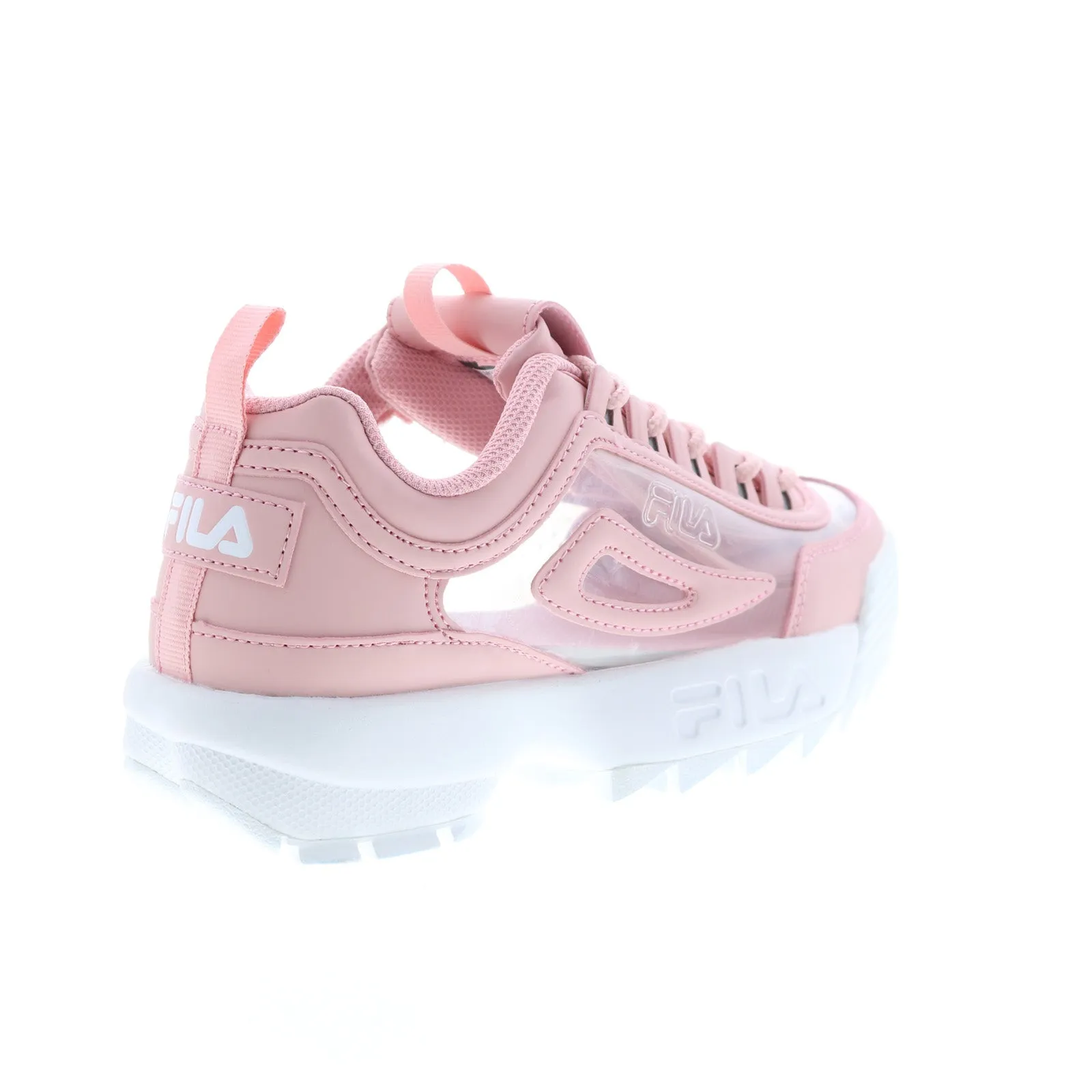 Fila Disruptor II Clear 5FM00696-661 Women's Pink Lifestyle Sneakers Shoes