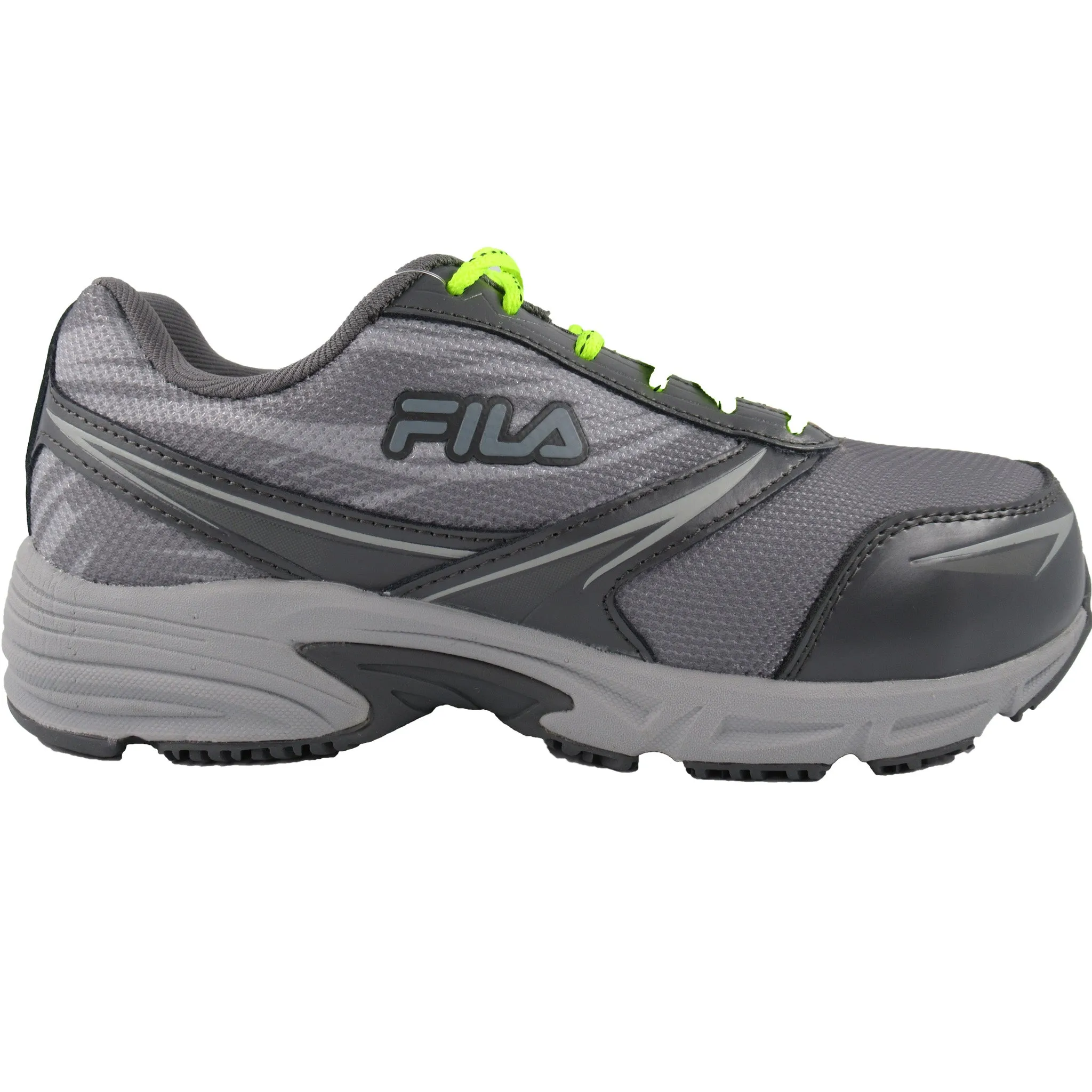 Fila Womens Memory Meiera 2 Slip Resistant Composite Toe Memory Foam Work Shoes