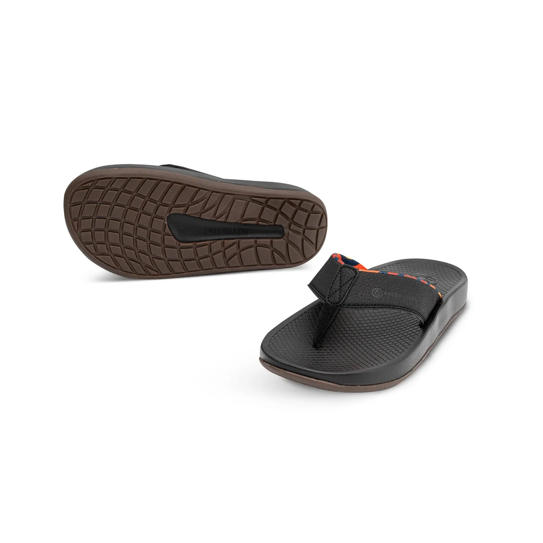 Freewaters Cloud 9 Mens Super Soft Sandals Black