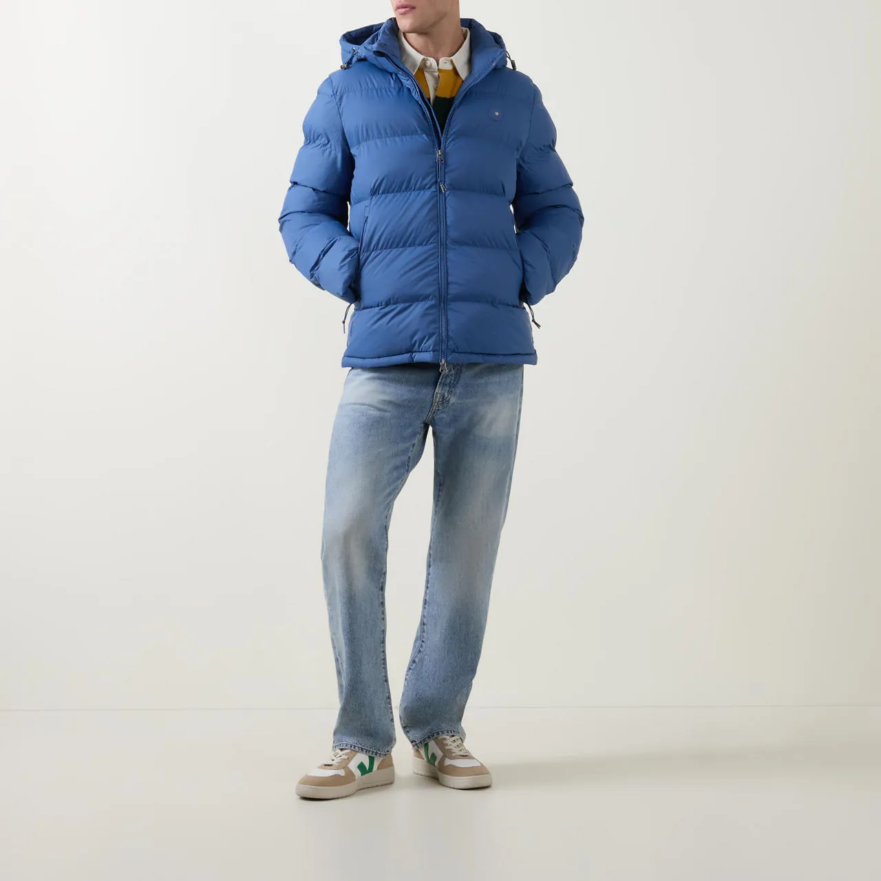 GANT Active Cloud Puffer Jacket Blue