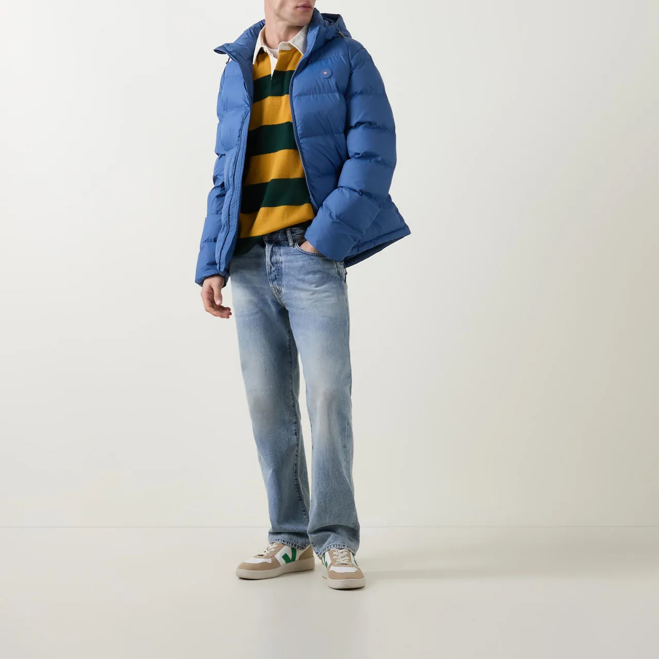 GANT Active Cloud Puffer Jacket Blue