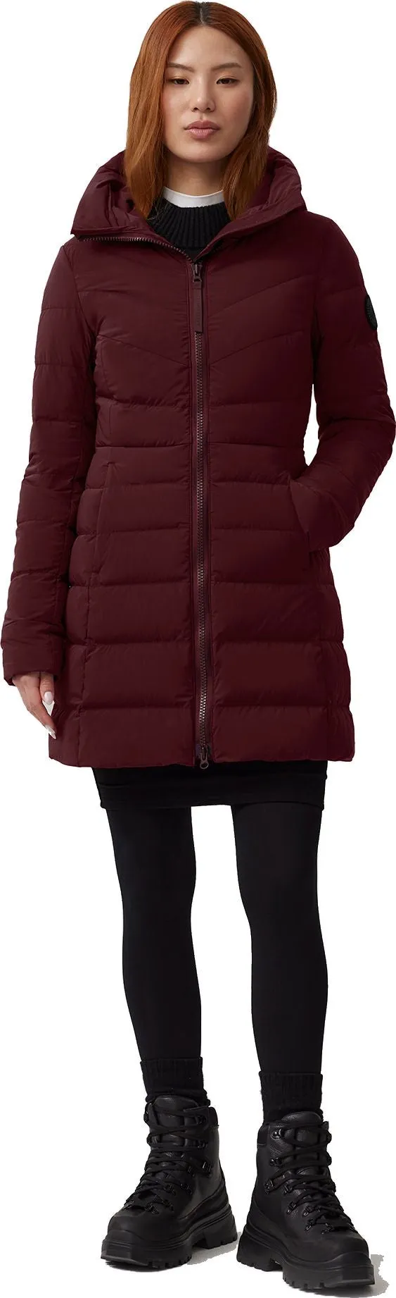 Garnet Stone Canada Goose Clair Coat.