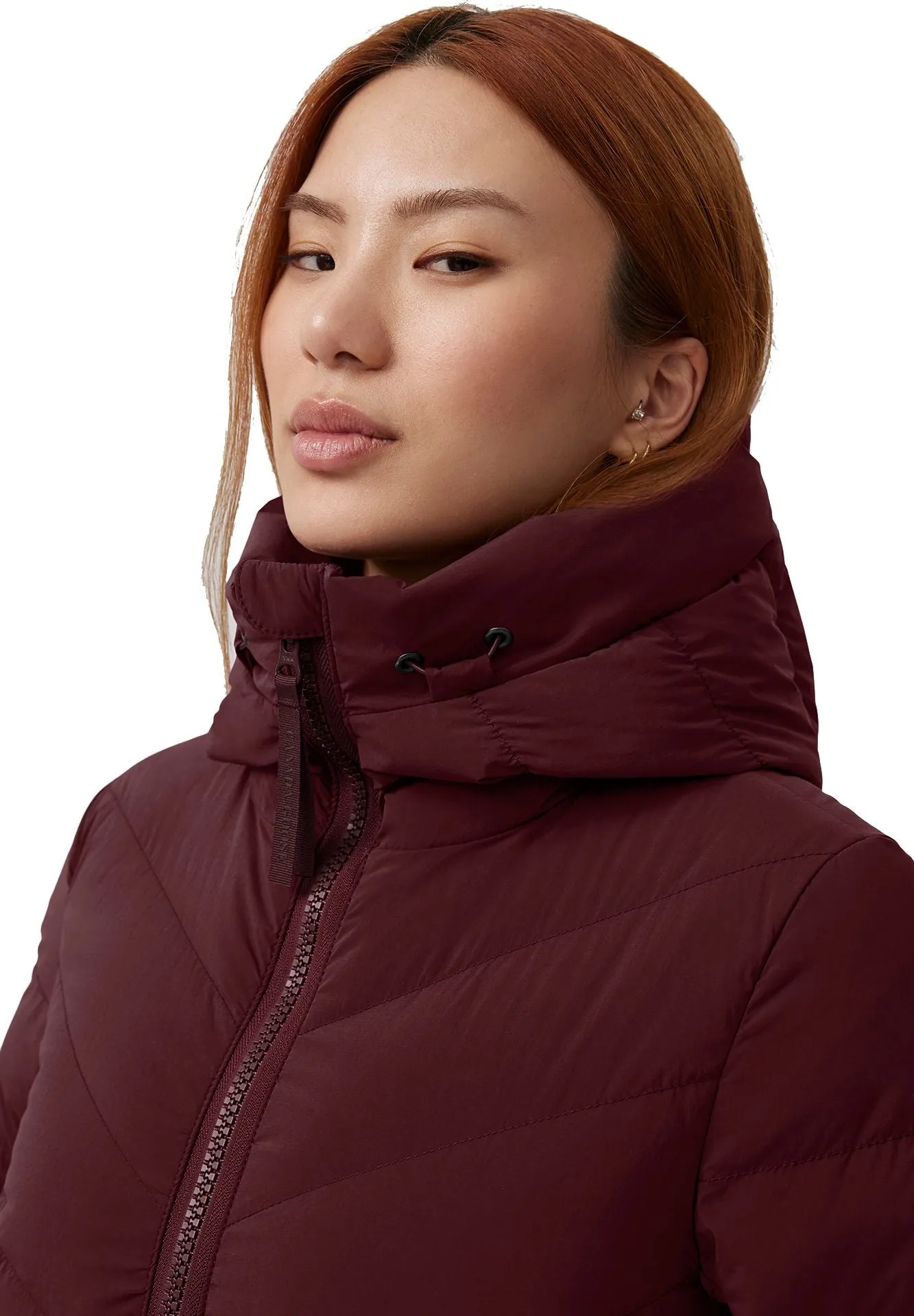 Garnet Stone Canada Goose Clair Coat.