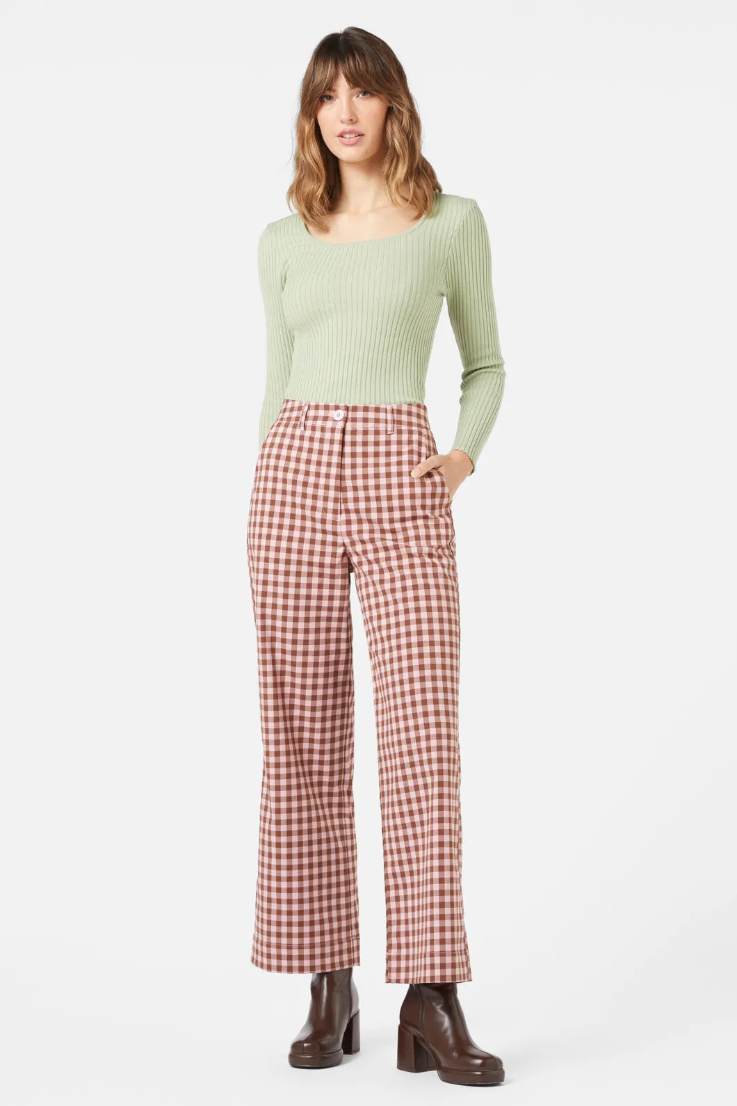 Gelati Checkered Pants.