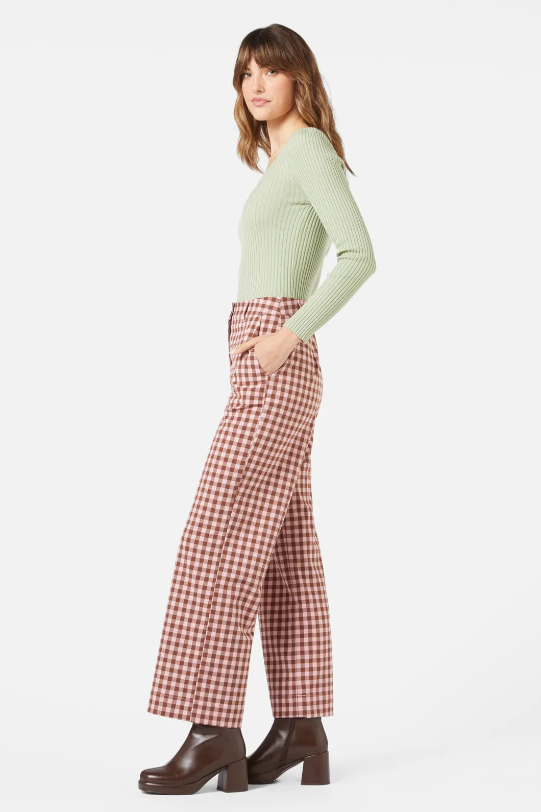 Gelati Checkered Pants.