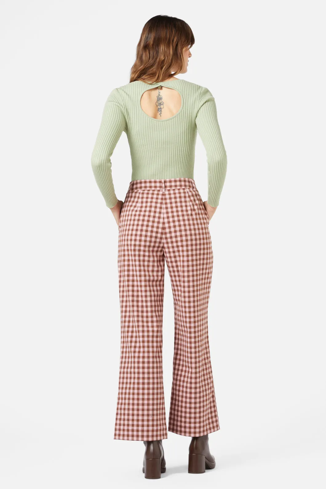 Gelati Checkered Pants.