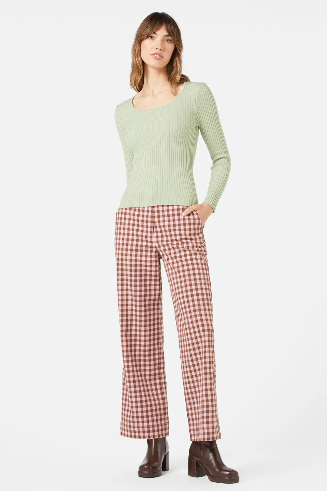 Gelati Checkered Pants.