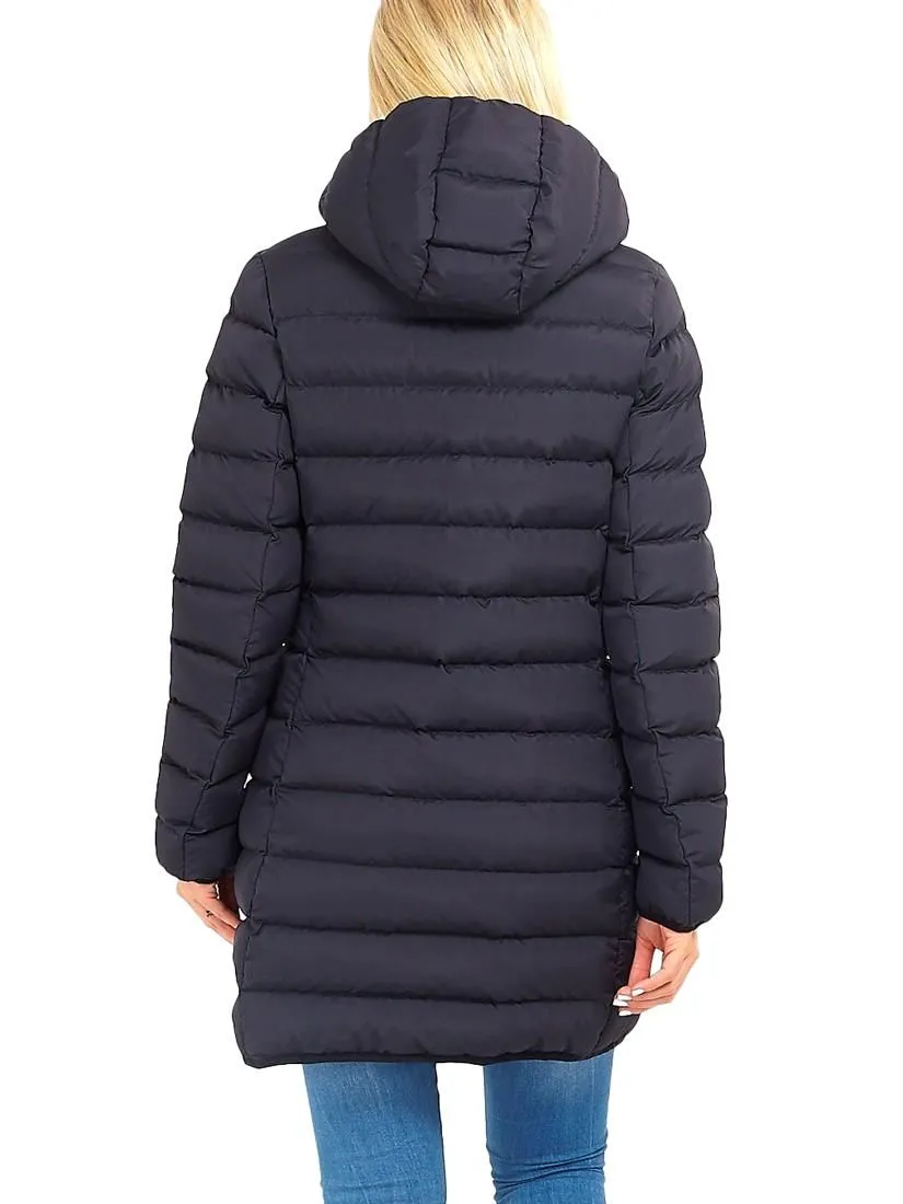 Girls Black Puffer Coat, Ages 7-13 Years