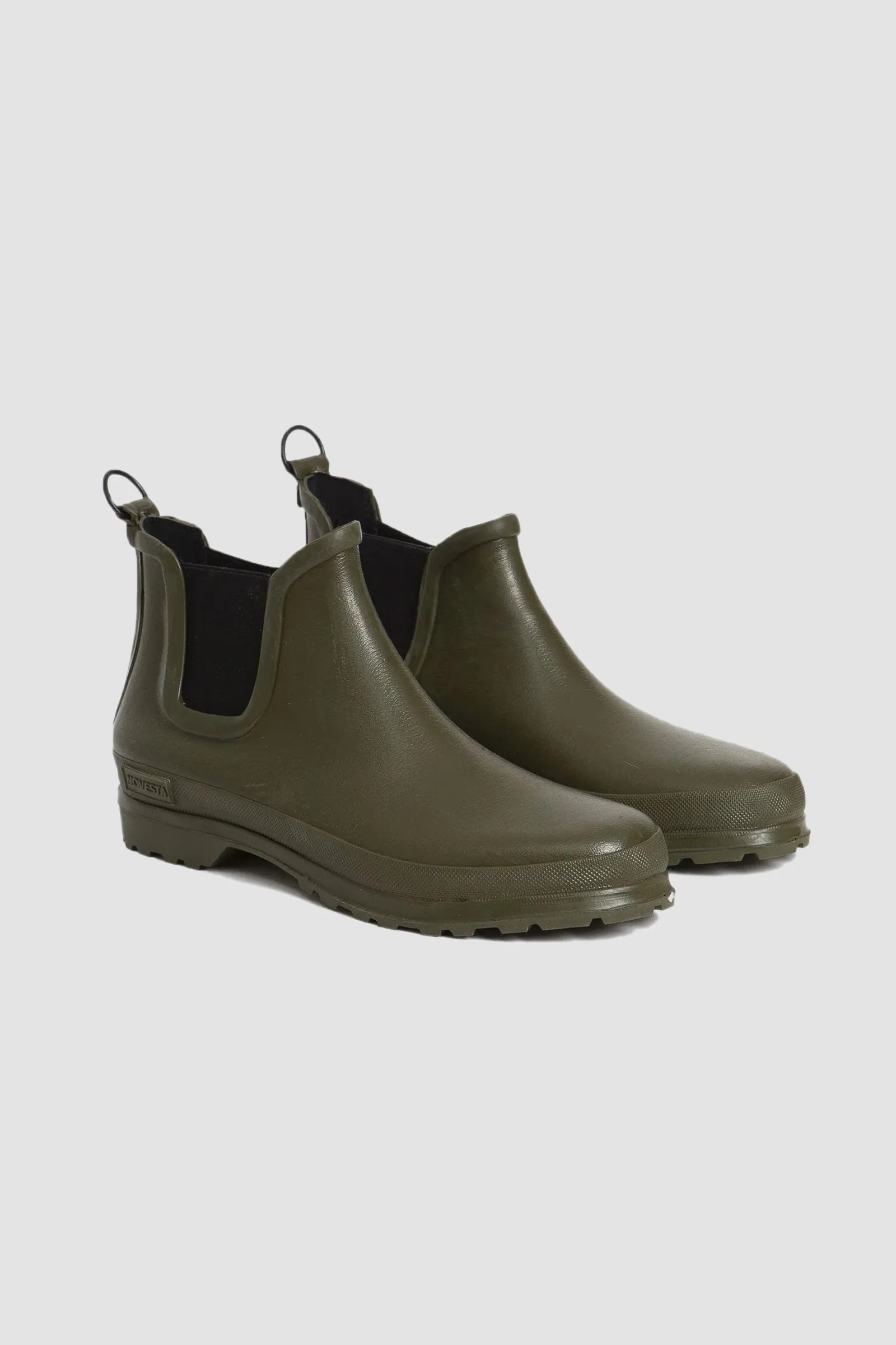 Green Novesta Chelsea Boots