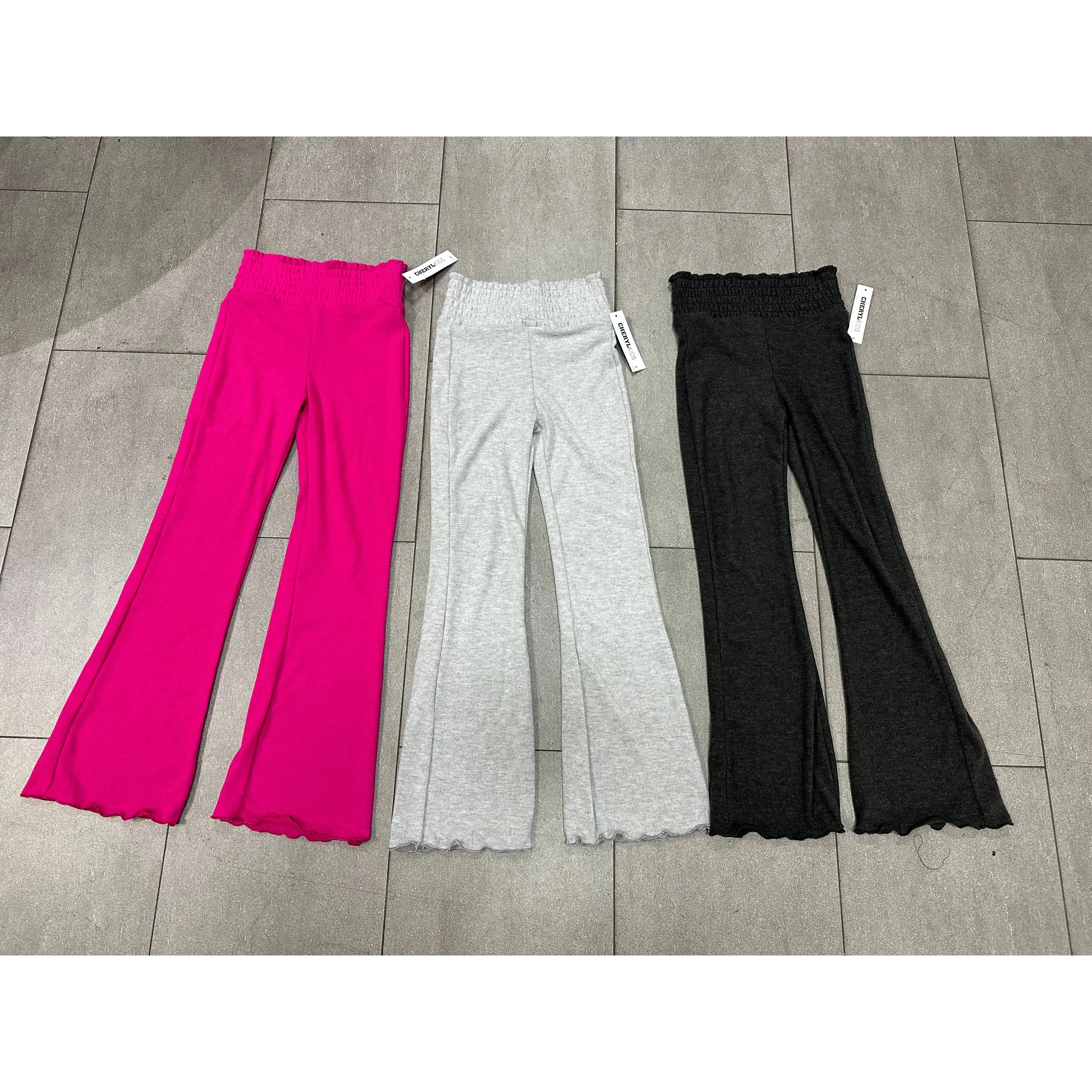 Ruffle Edge Hacci Pant