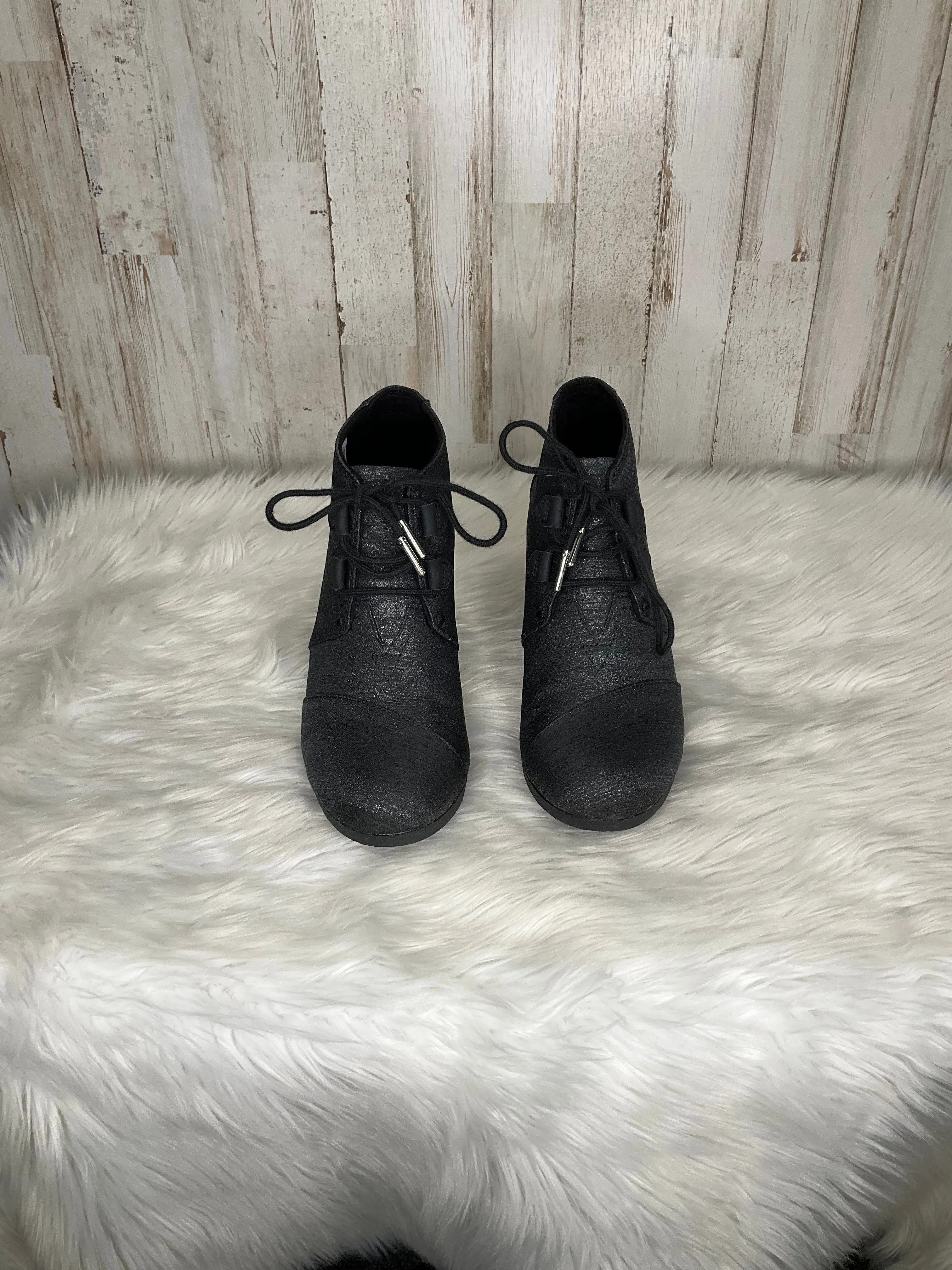 Heeled Ankle Boots - Toms Size 8