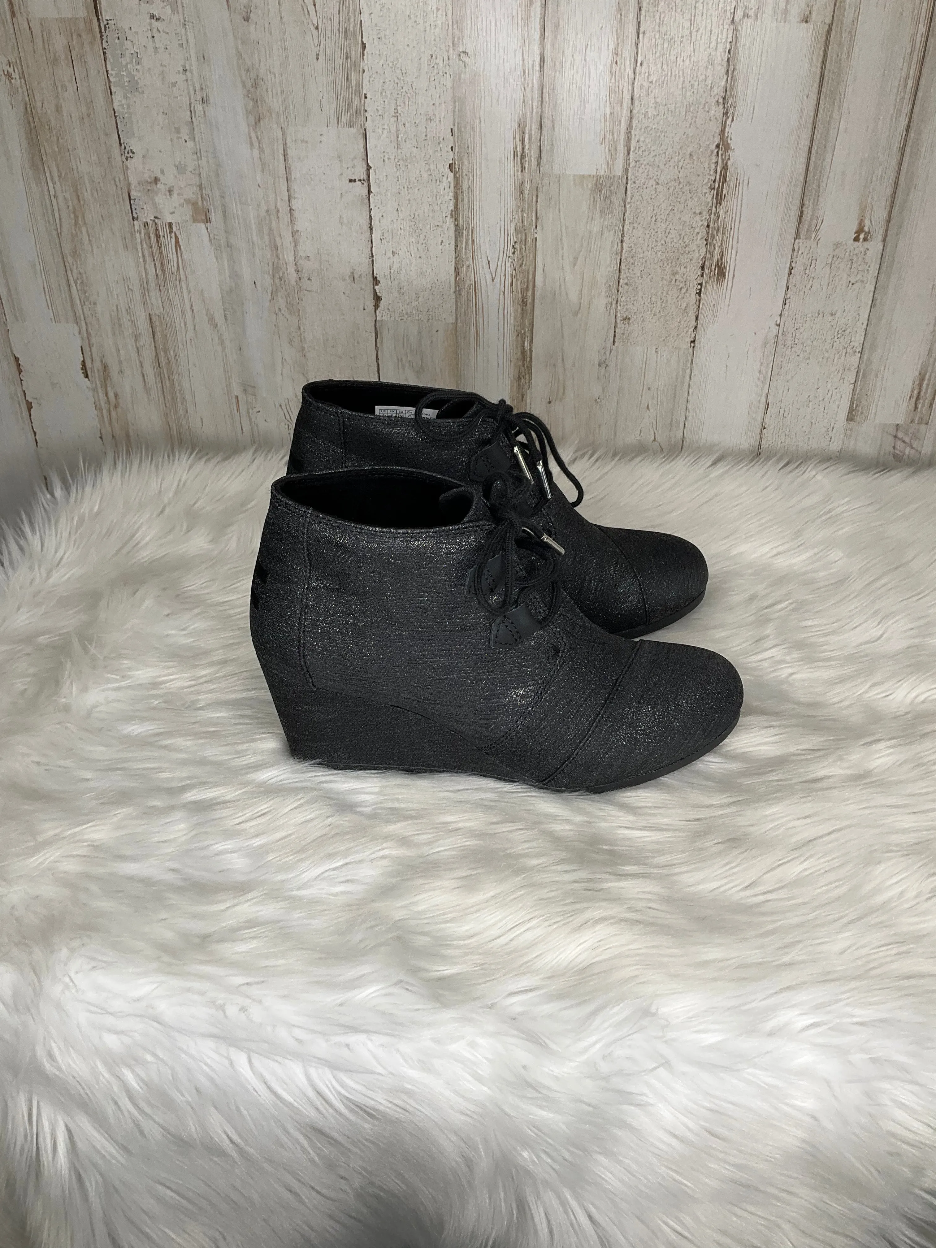 Heeled Ankle Boots - Toms Size 8