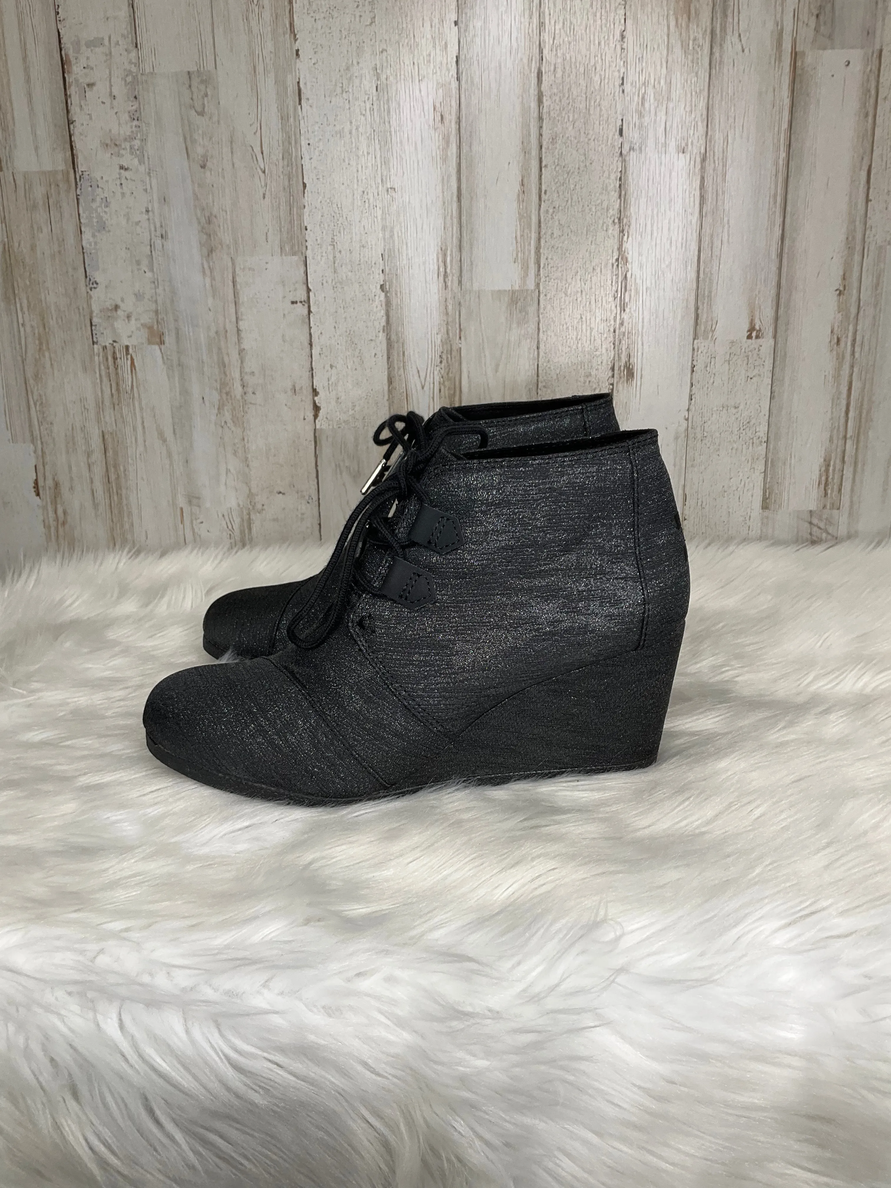 Heeled Ankle Boots - Toms Size 8