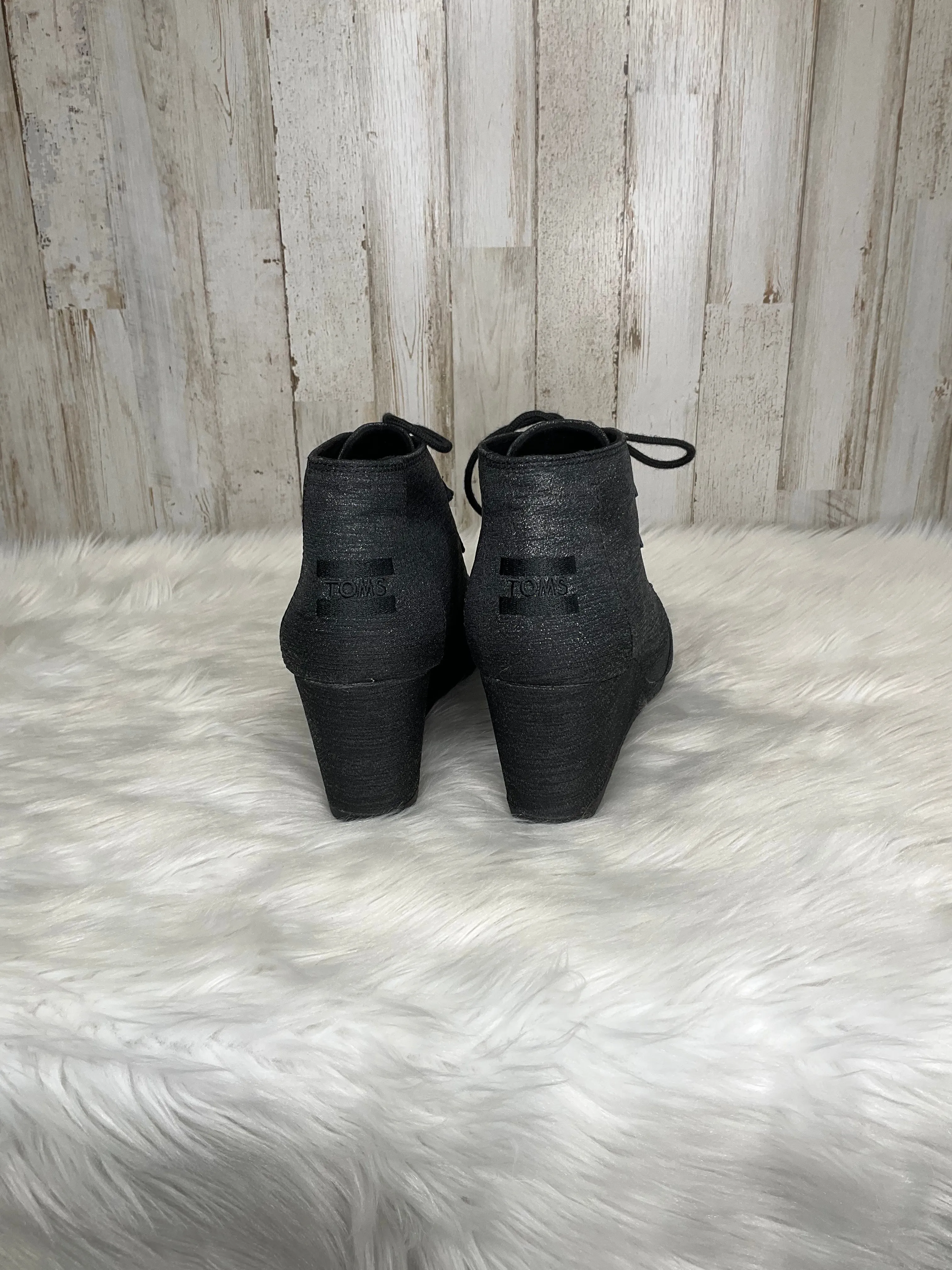 Heeled Ankle Boots - Toms Size 8