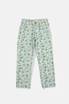 Green Holiday Pajama Pant for a Festive Look