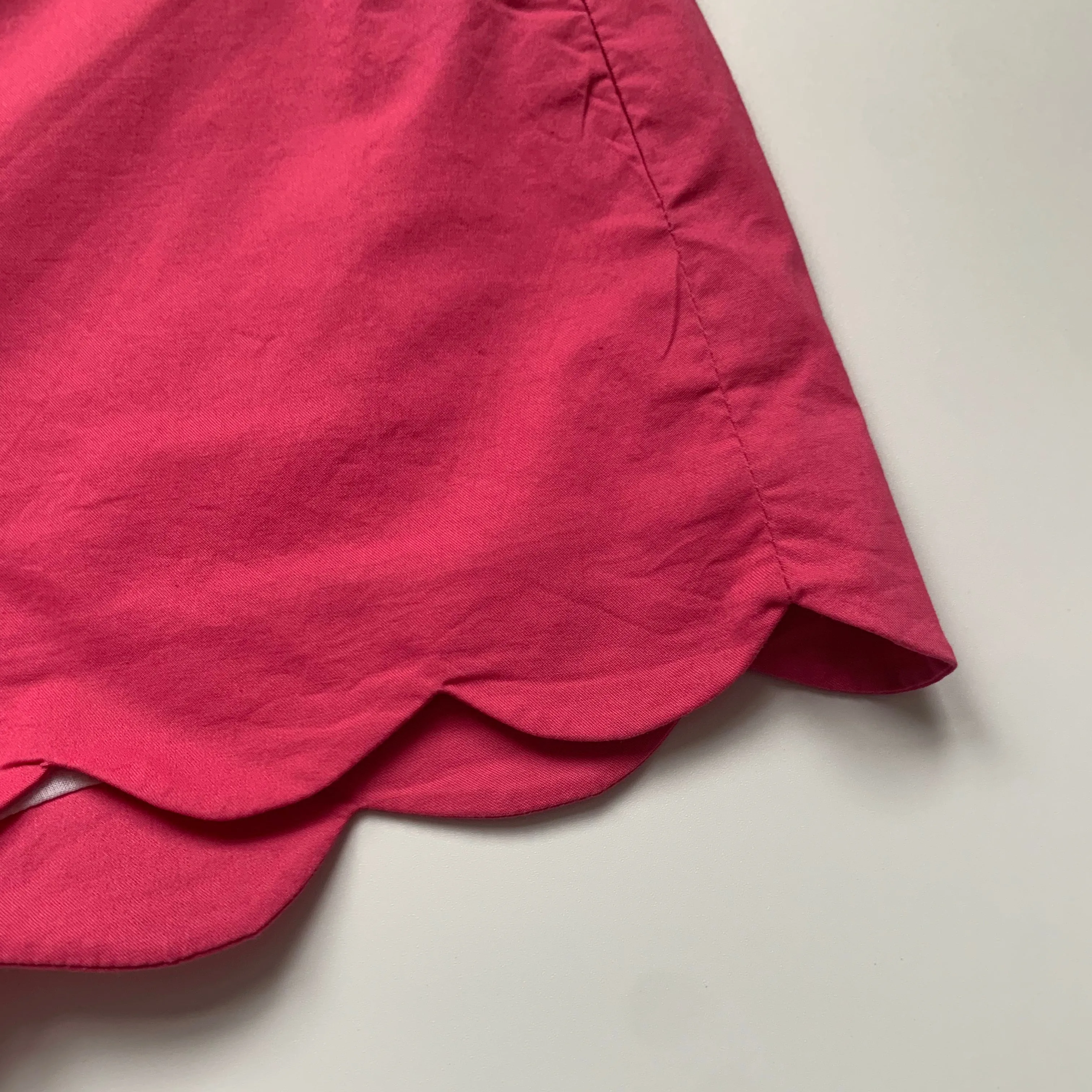 Pink Scallop Shorts Size 4 Years by Il Gufo