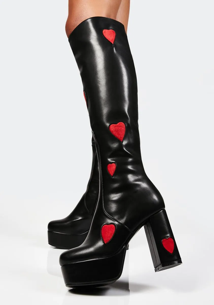 Jam Tarts Platform Boots