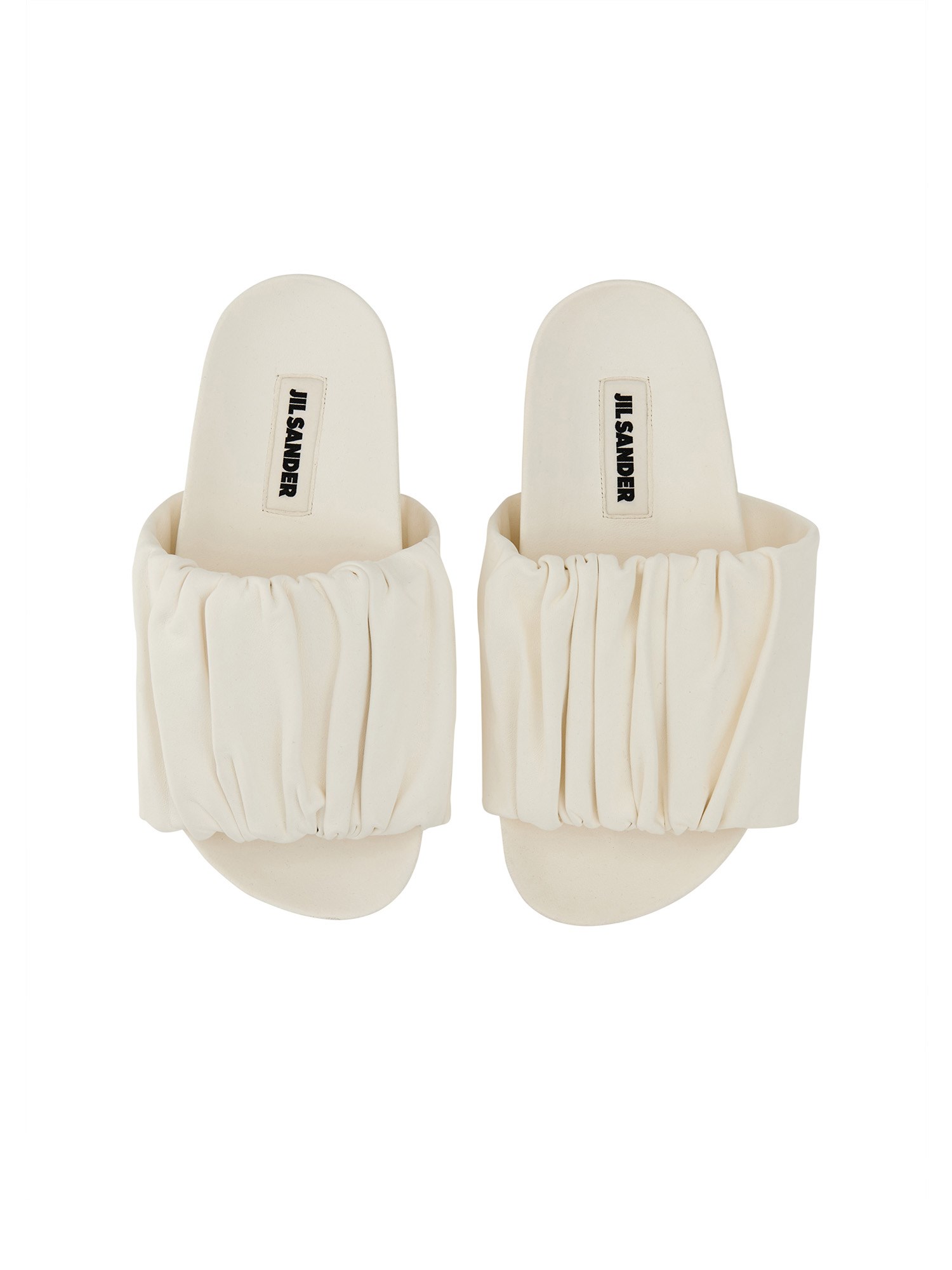 LOW JIL SANDER LEATHER SANDALS