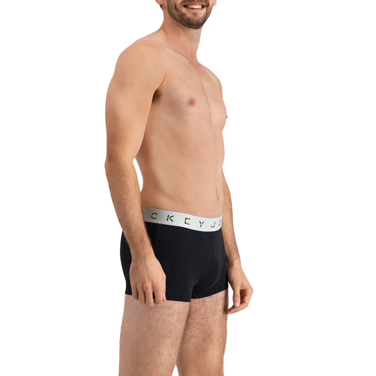 Jockey Men's NYC Print Trunk Black With White Spots Underwear - Pack of 3