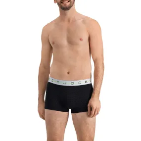 Jockey Men's NYC Print Trunk Black With White Spots Underwear - Pack of 3