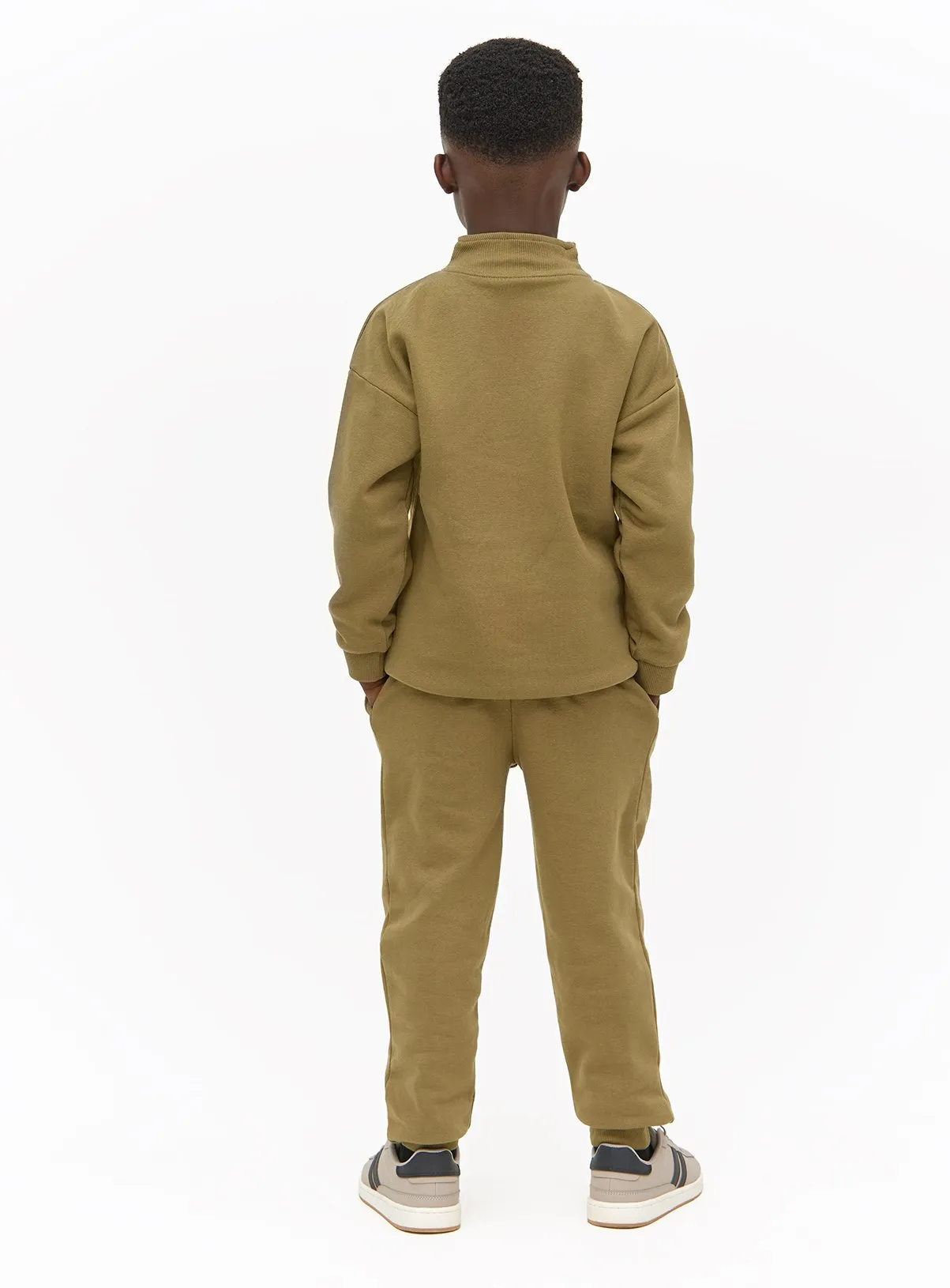 Khaki Sweatshirt & Joggers Set - Kids' Clothing - Tu Clothing