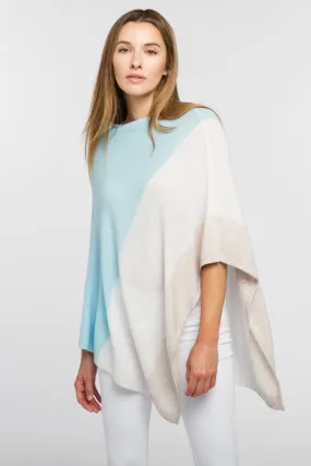 Kinross Colorblock Poncho