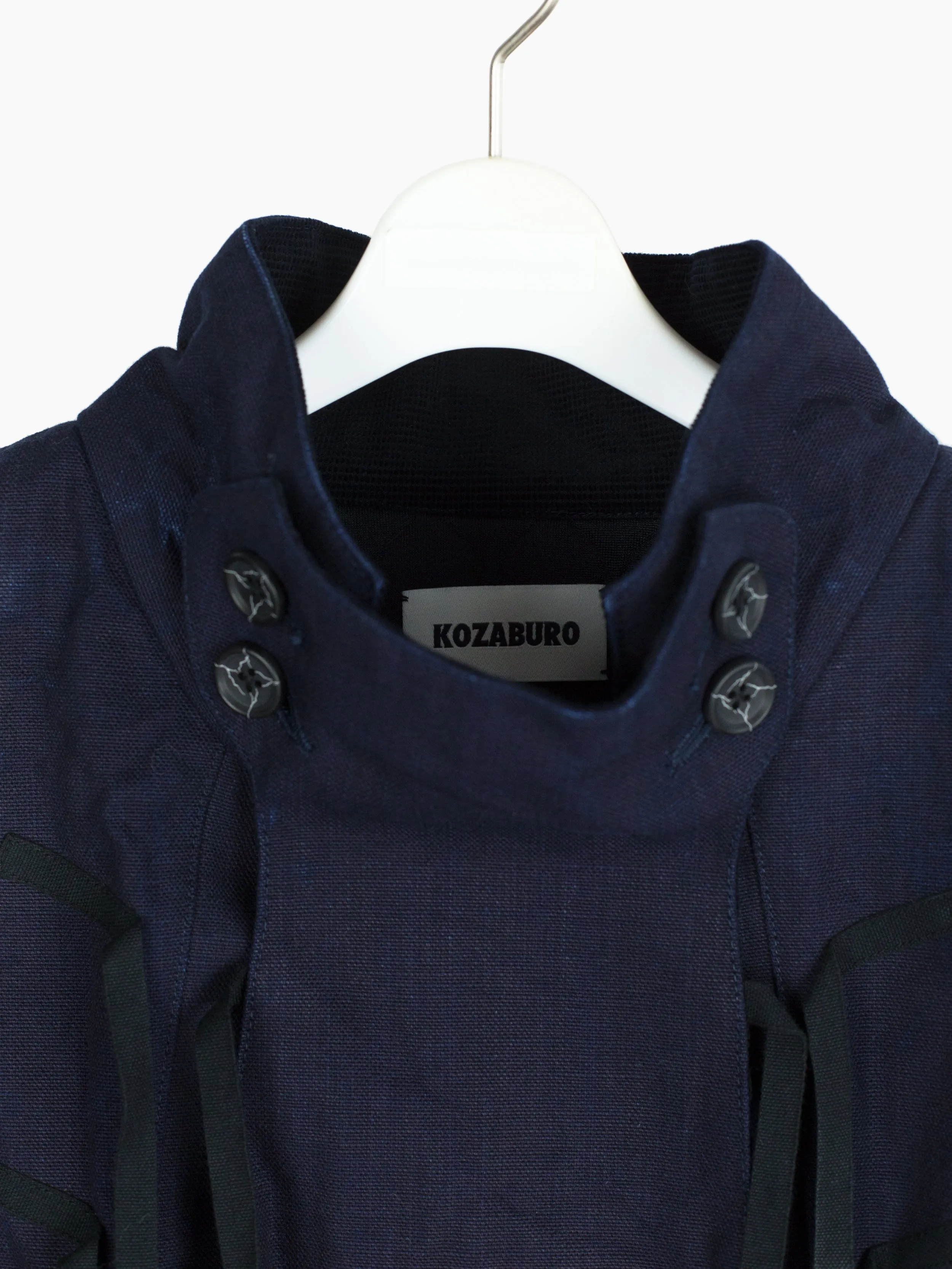 Kozaburo AW21 Monk Jacket - Latest collection from Kozaburo, a must-have jacket for Autumn/Winter 2021.