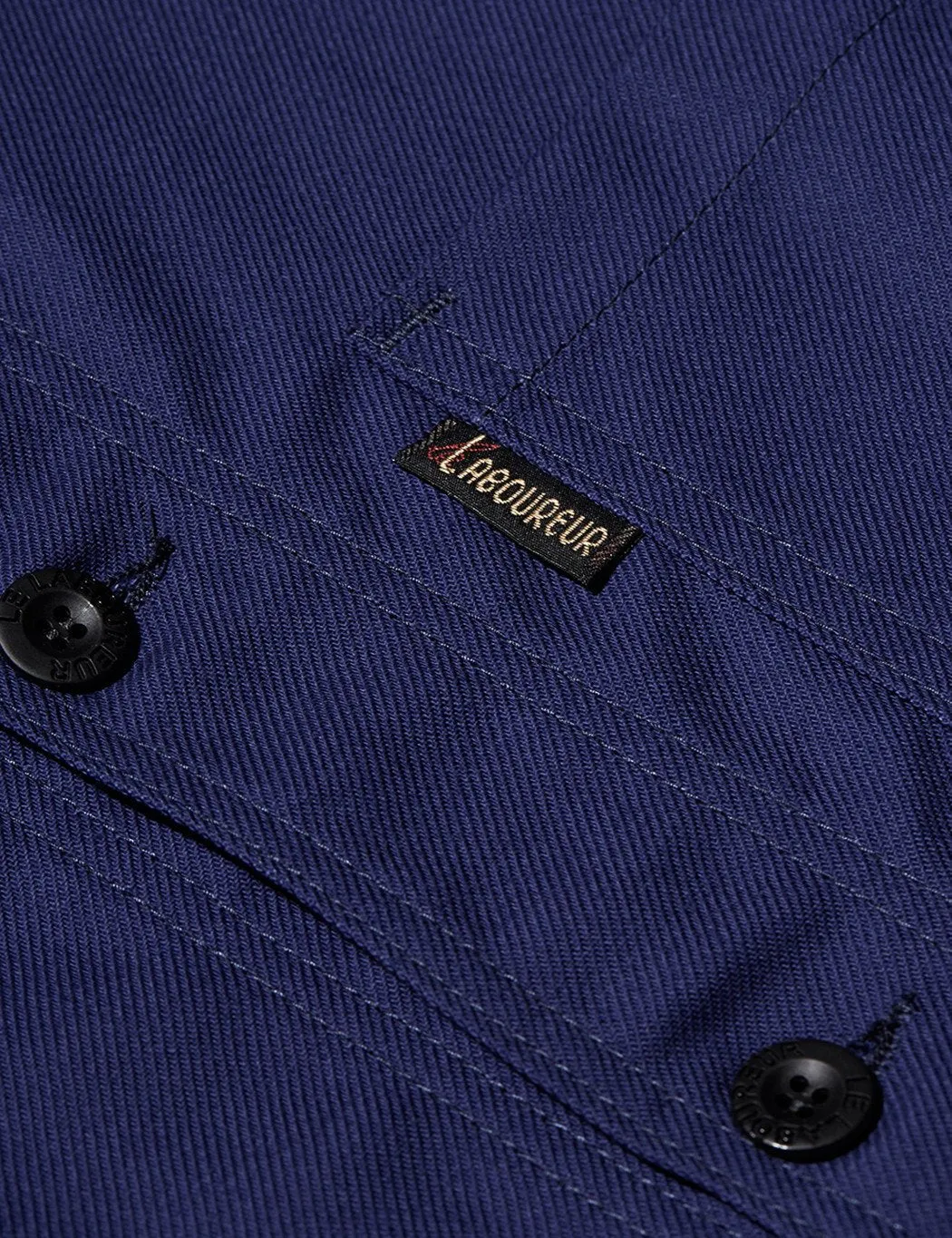 Laboureur Cotton Work Jacket - Navy Blue