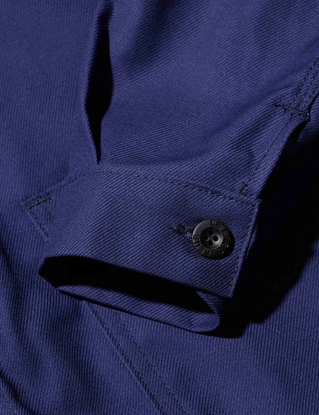 Laboureur Cotton Work Jacket - Navy Blue