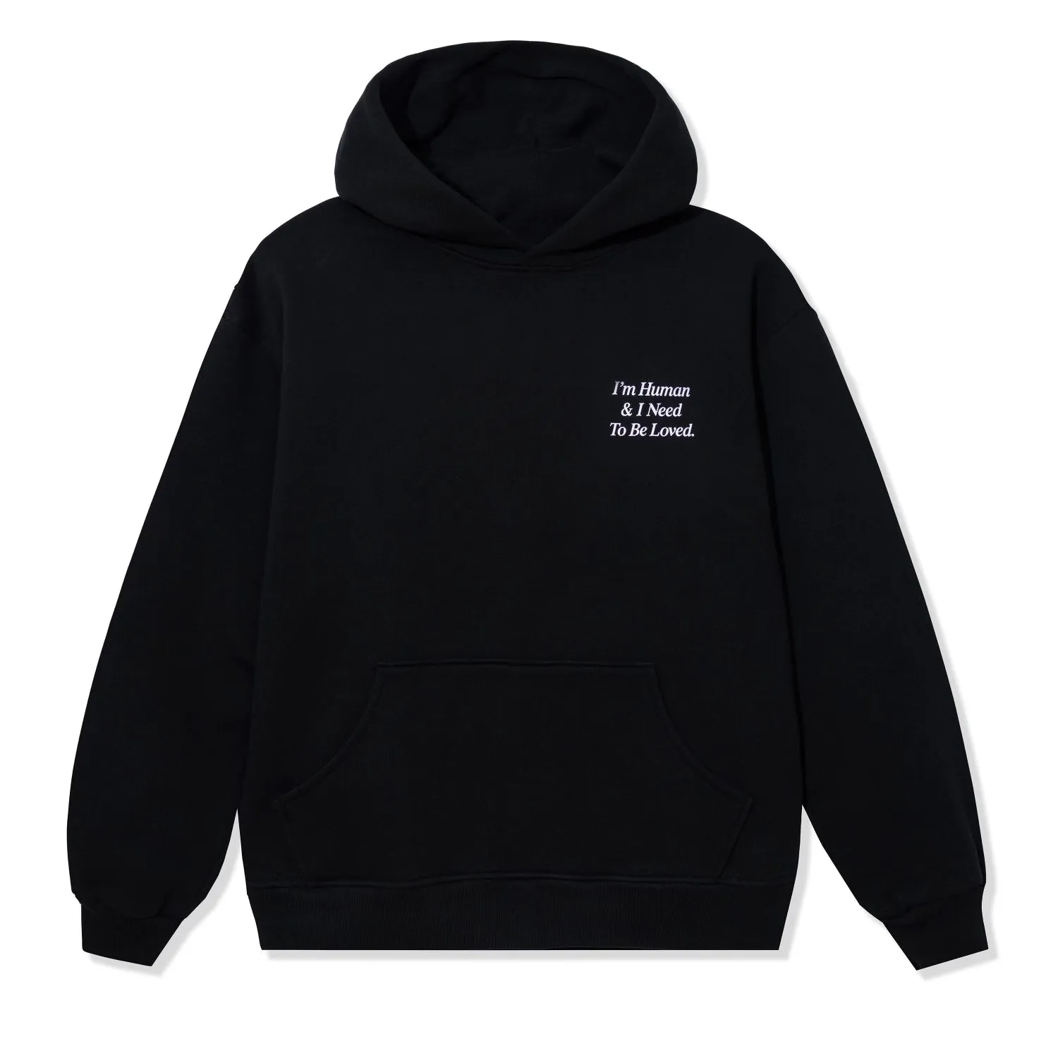 Lavender Hoodie Black - Human Design