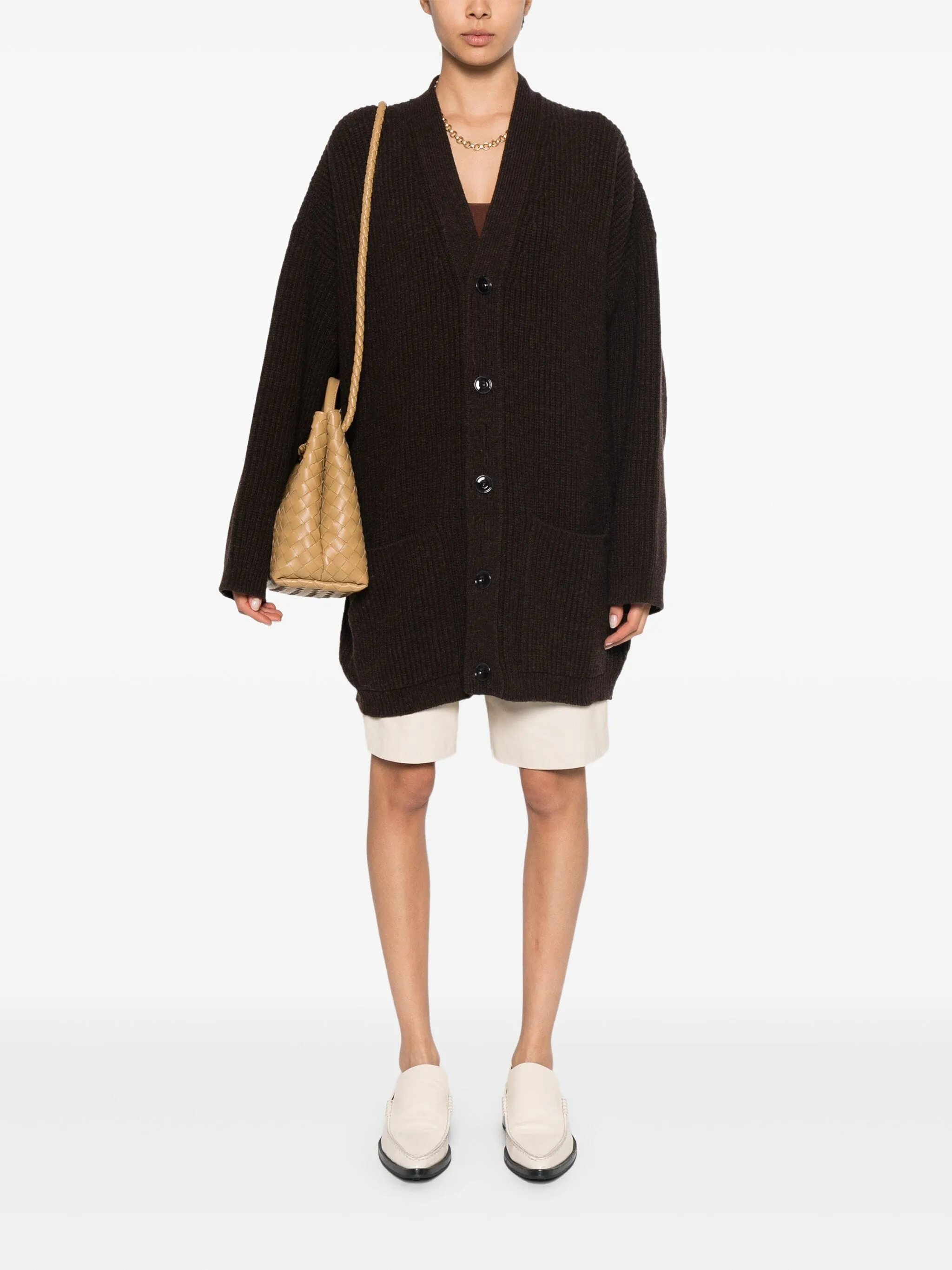 LEMAIRE - Gender-neutral Felt Cardigan Coat