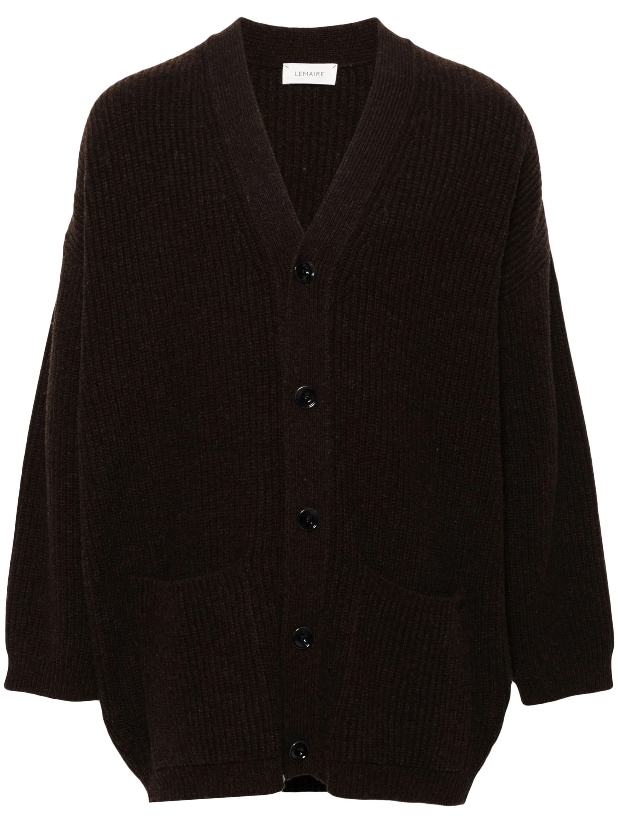 LEMAIRE - Gender-neutral Felt Cardigan Coat