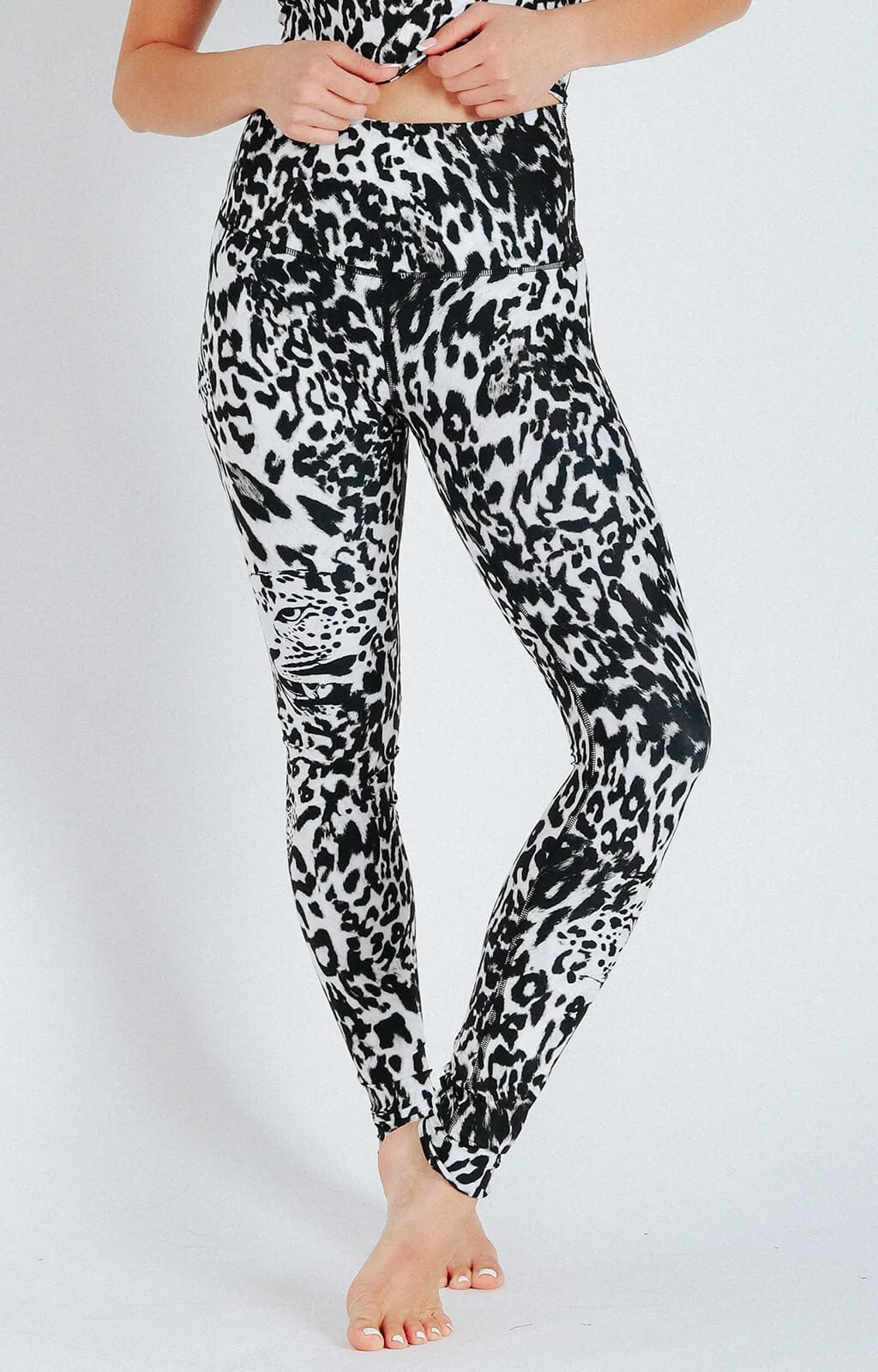 Leopard Print Yoga Leggings