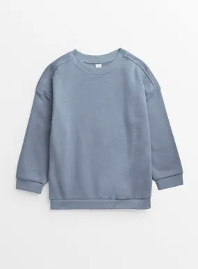 Light Blue Crew Neck Sweatshirt - 4 Years - Tu - Jumpers and Hoodies