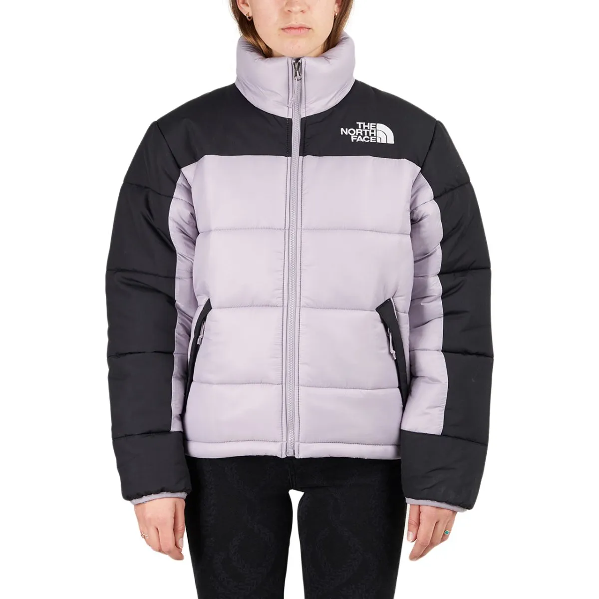 Light Purple and Black North Face Himalayan Insulated Jacket