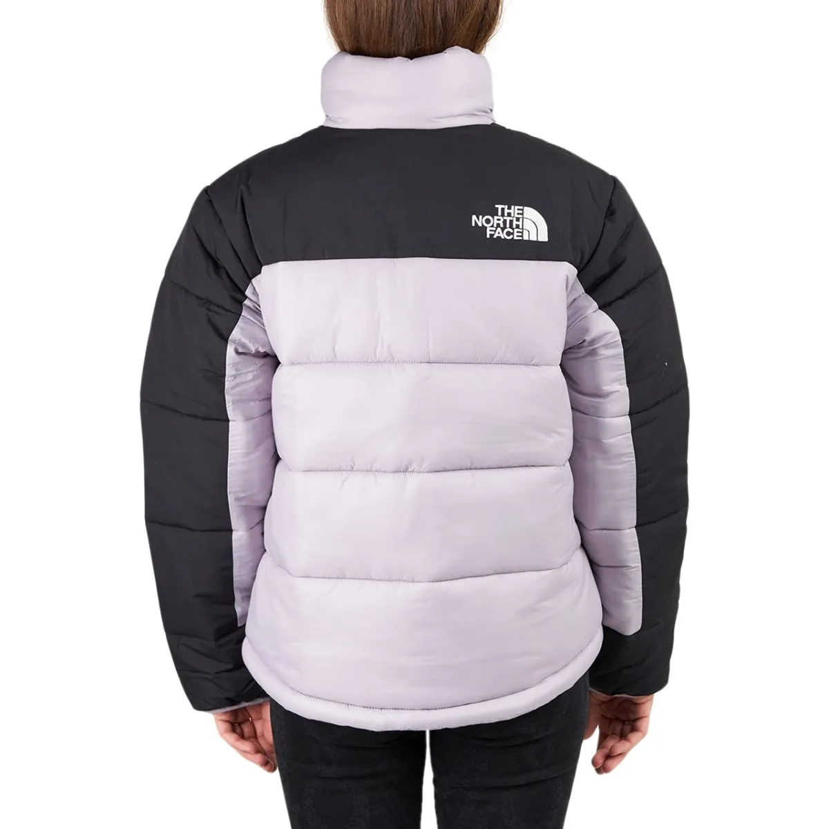 Light Purple and Black North Face Himalayan Insulated Jacket