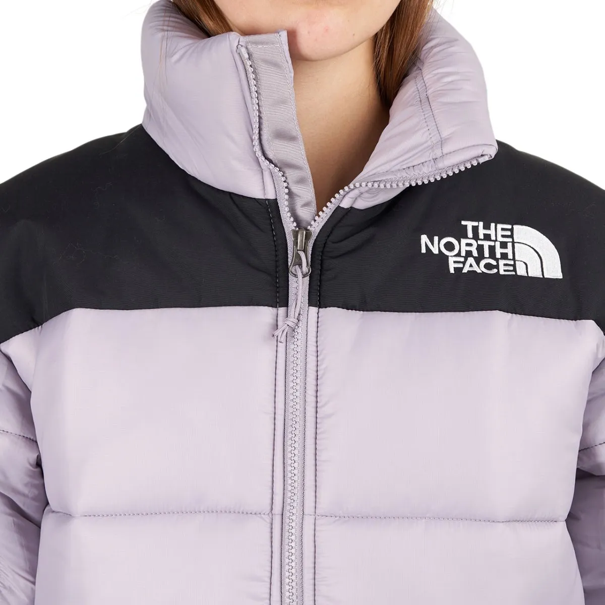 Light Purple and Black North Face Himalayan Insulated Jacket