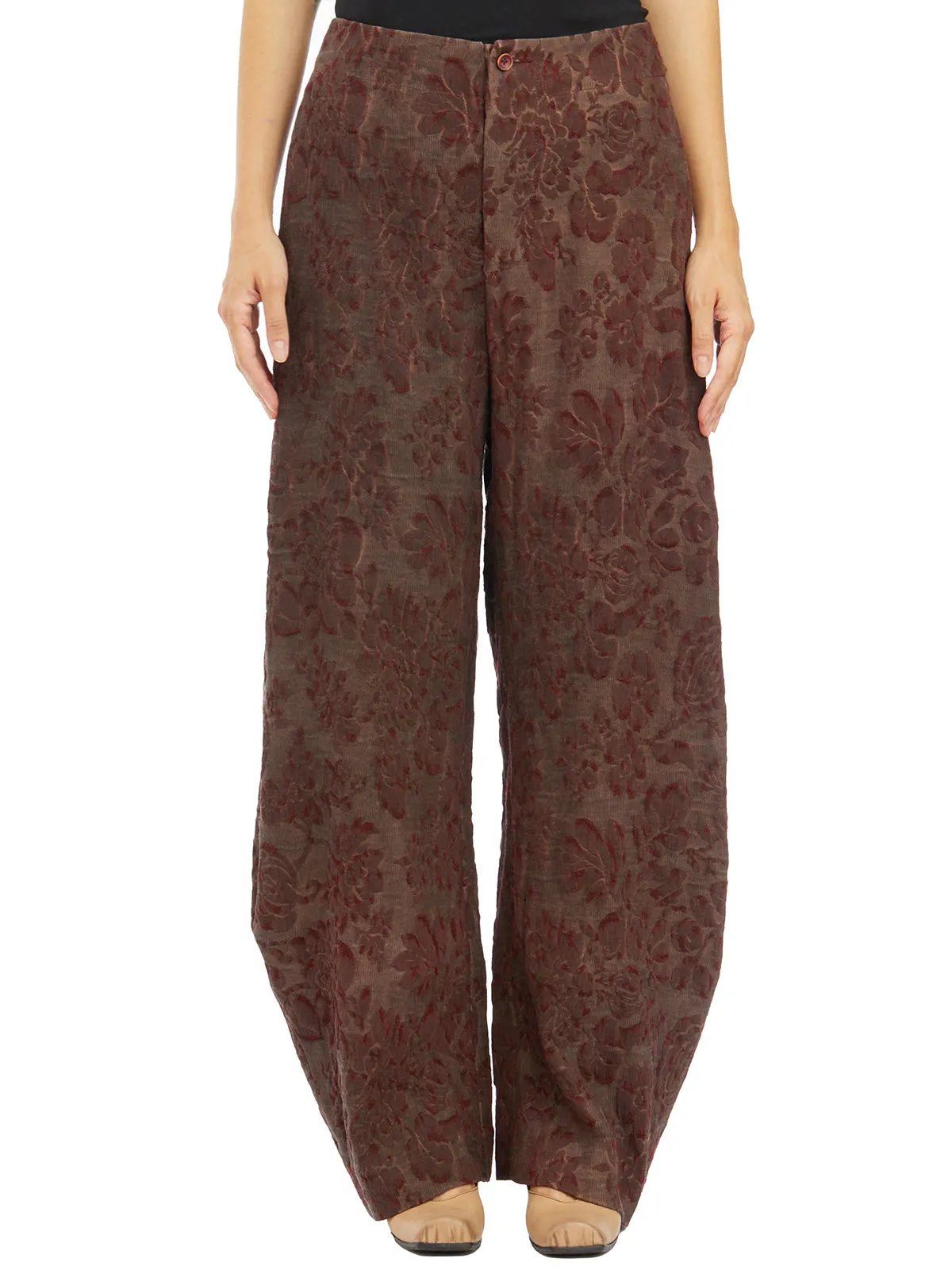 LINEN POLLOCK TROUSERS