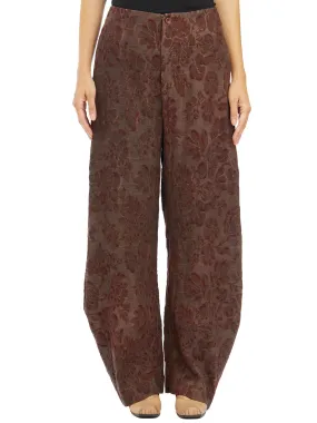 LINEN POLLOCK TROUSERS