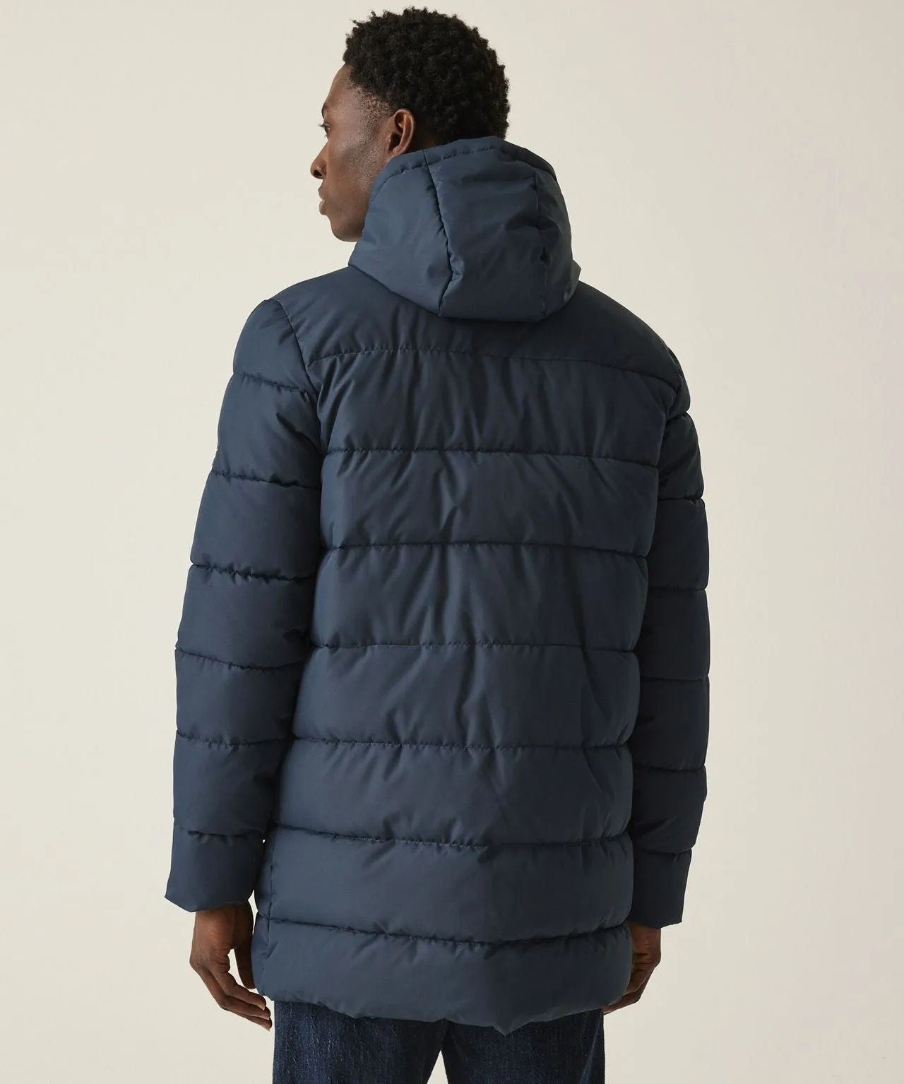 Long Quilted Mens Coat by Regatta Lakiver