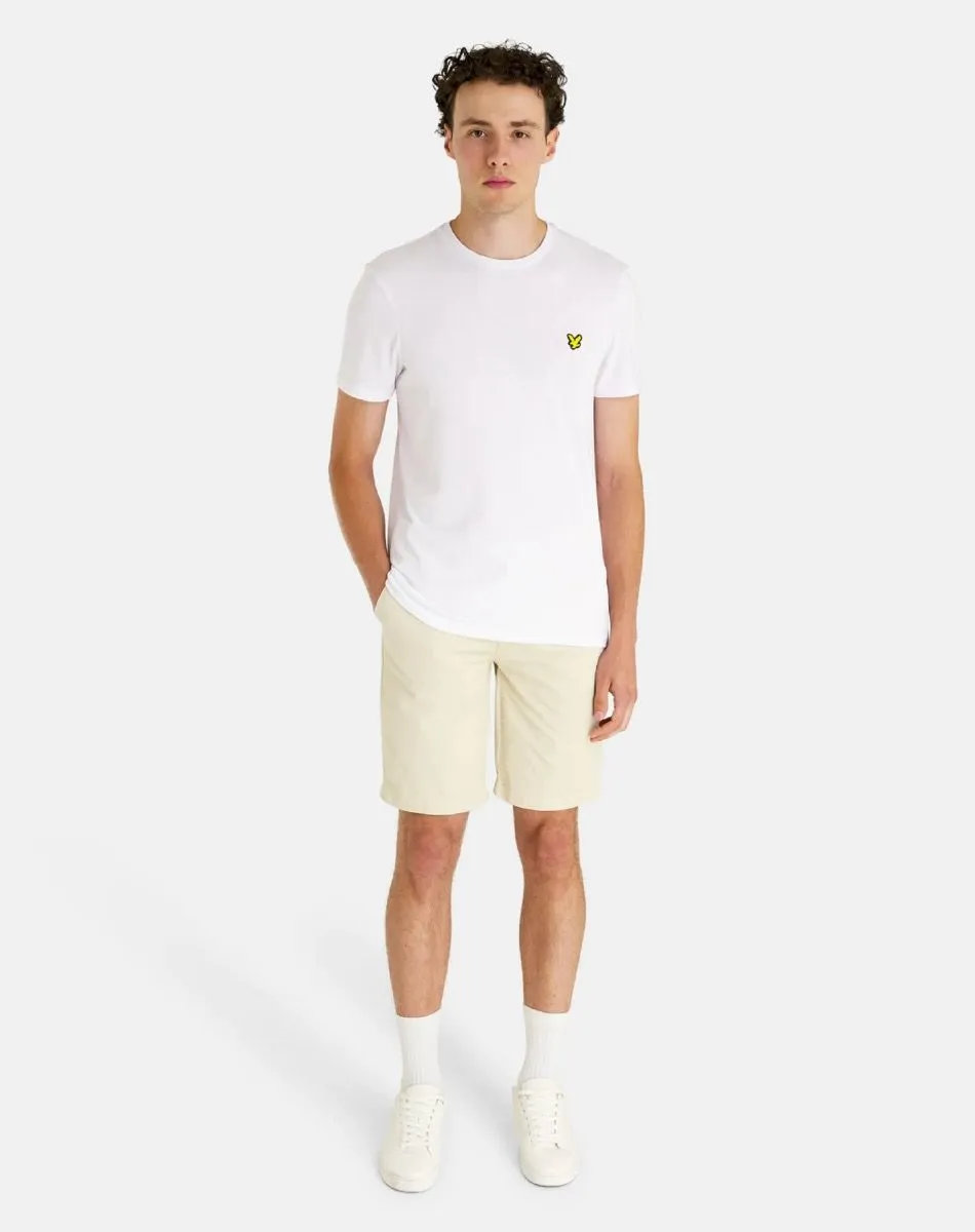 Anfield Core Chino Shorts Ecru by Lyle & Scott